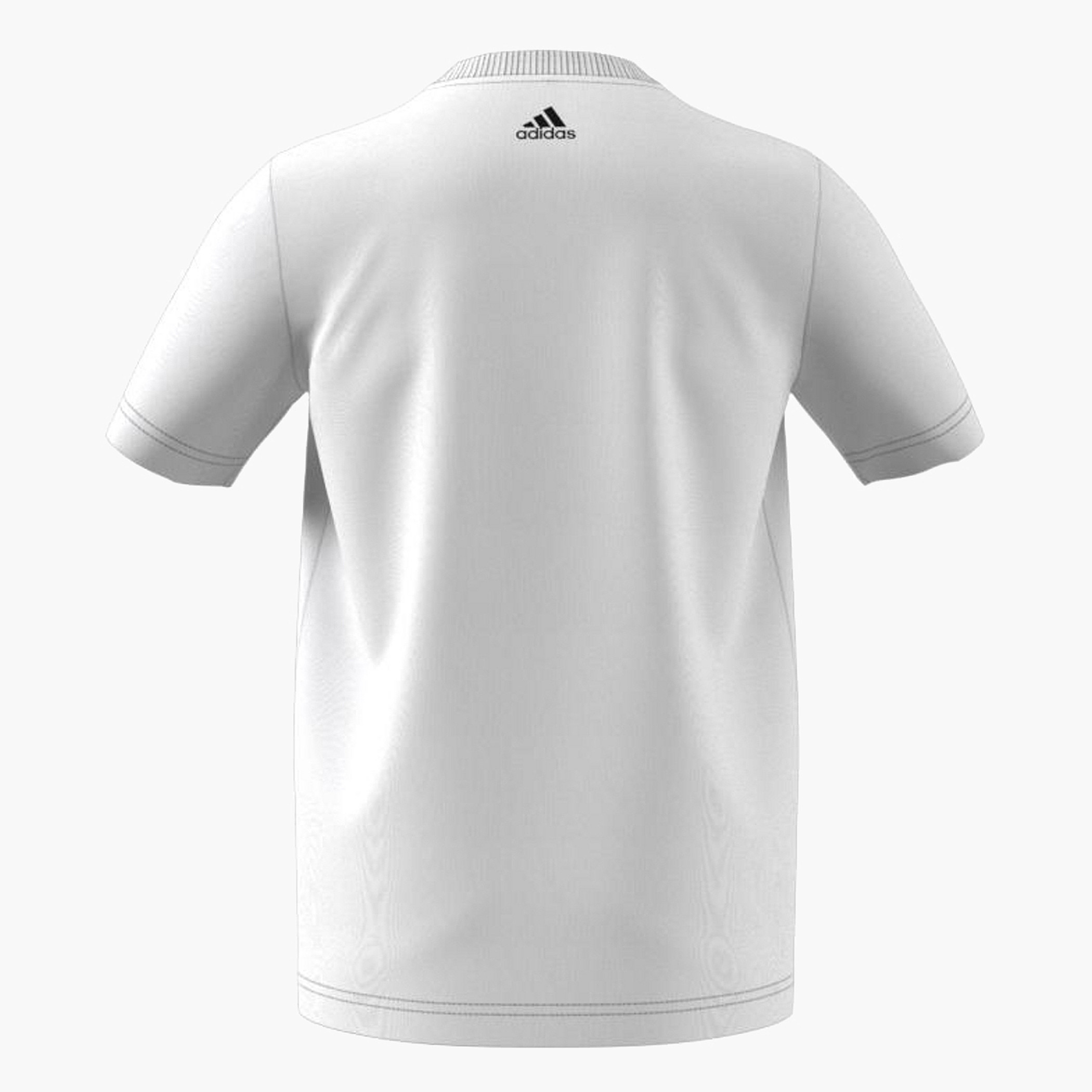 Shop adidas Graphic Print T-shirt with Short Sleeves Online | Babyshop  Kuwait