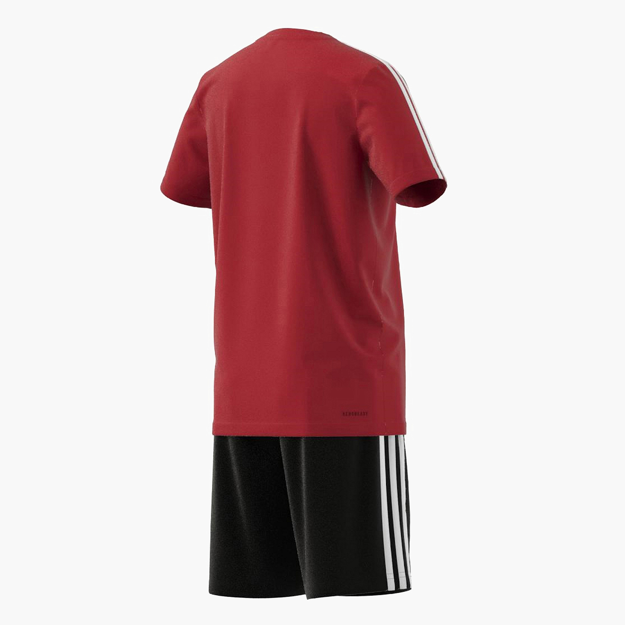 Buy adidas Printed T-shirt and Shorts Set Online | Babyshop Kuwait