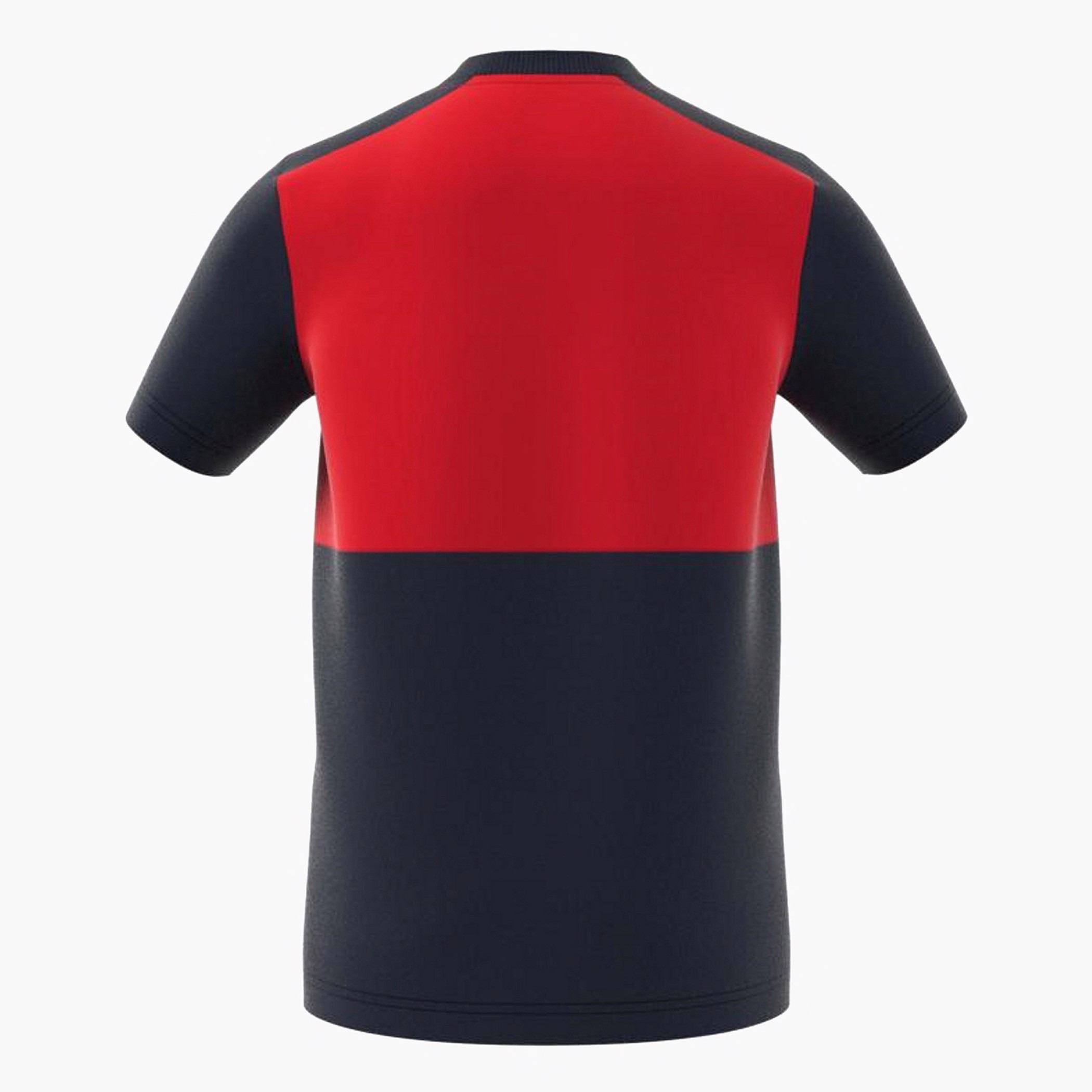 تيشيرت بأكمام قصيرة وشريط جانبي وطبعات شعار من أديداس-sports-boys-clothing-tops-image-6