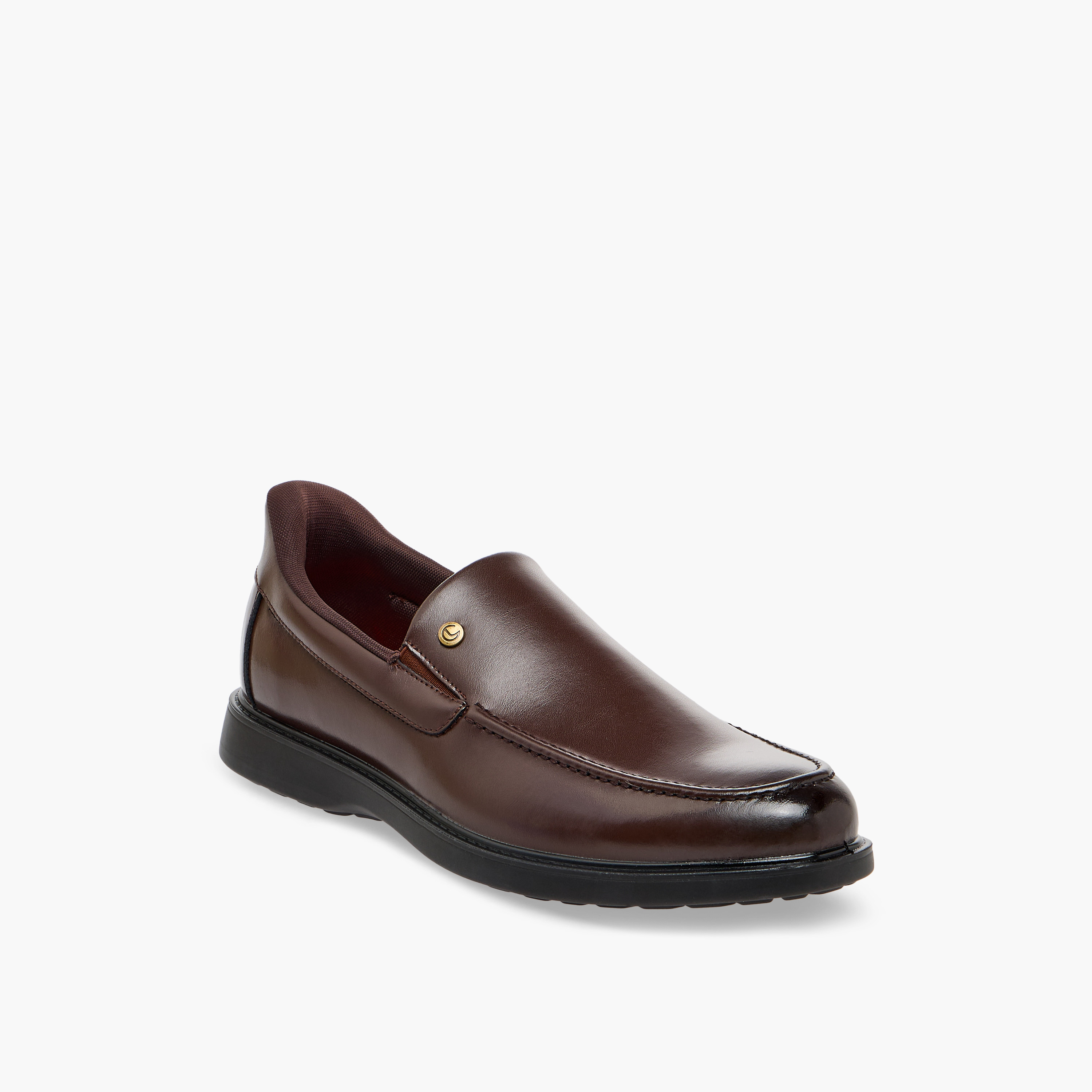 حذاء لوفر جلد سهل الارتداء للرجال من لو كونفورت-men-shoes-formalshoes-image-2