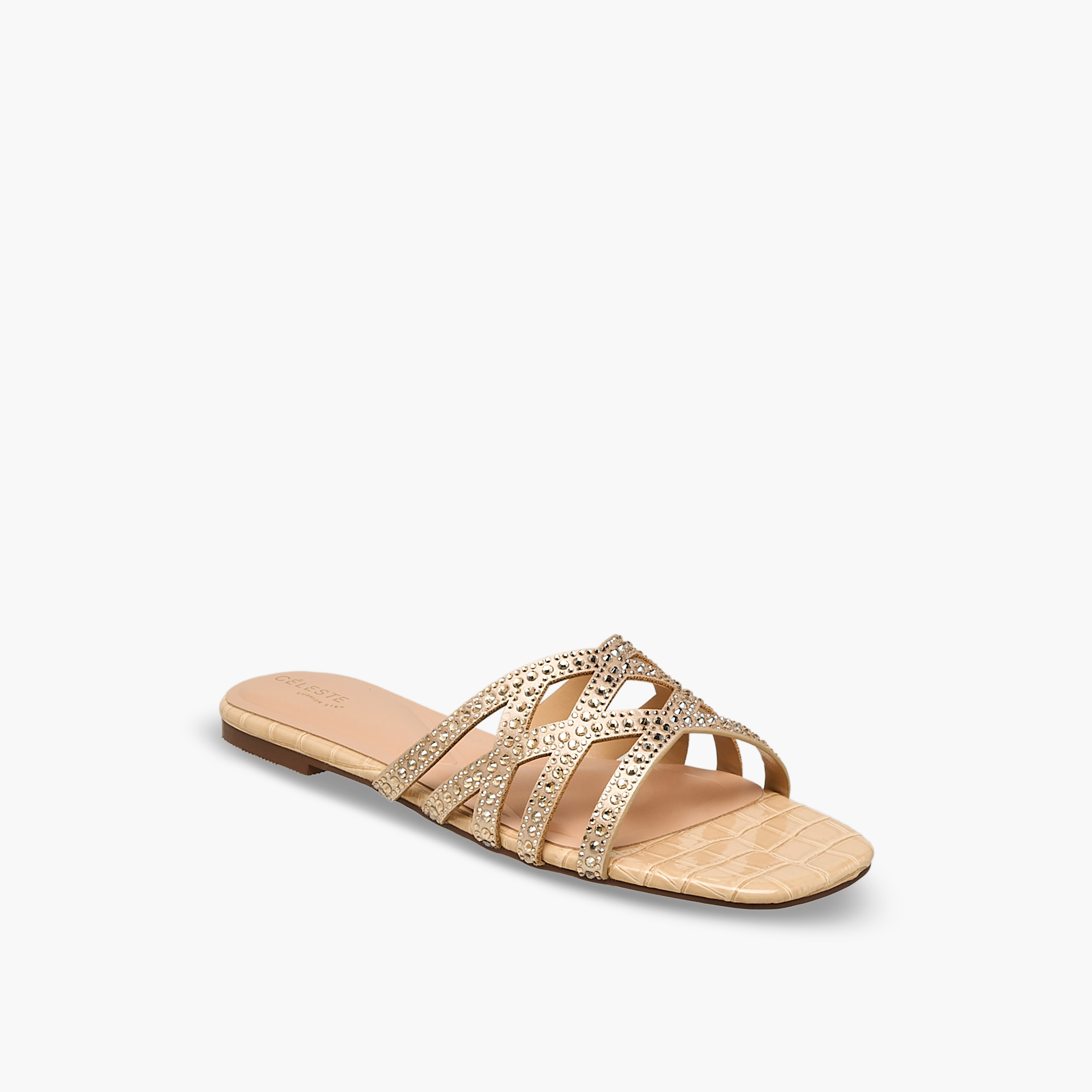 Celeste Women Embellished Flat Sandals-women-shoes-flats-sandals-image-2