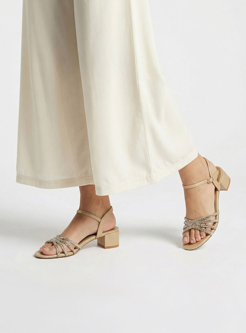 صندل مزين بكعب سميك للنساء من سيليست-women-shoes-sandals-heeled-image-2