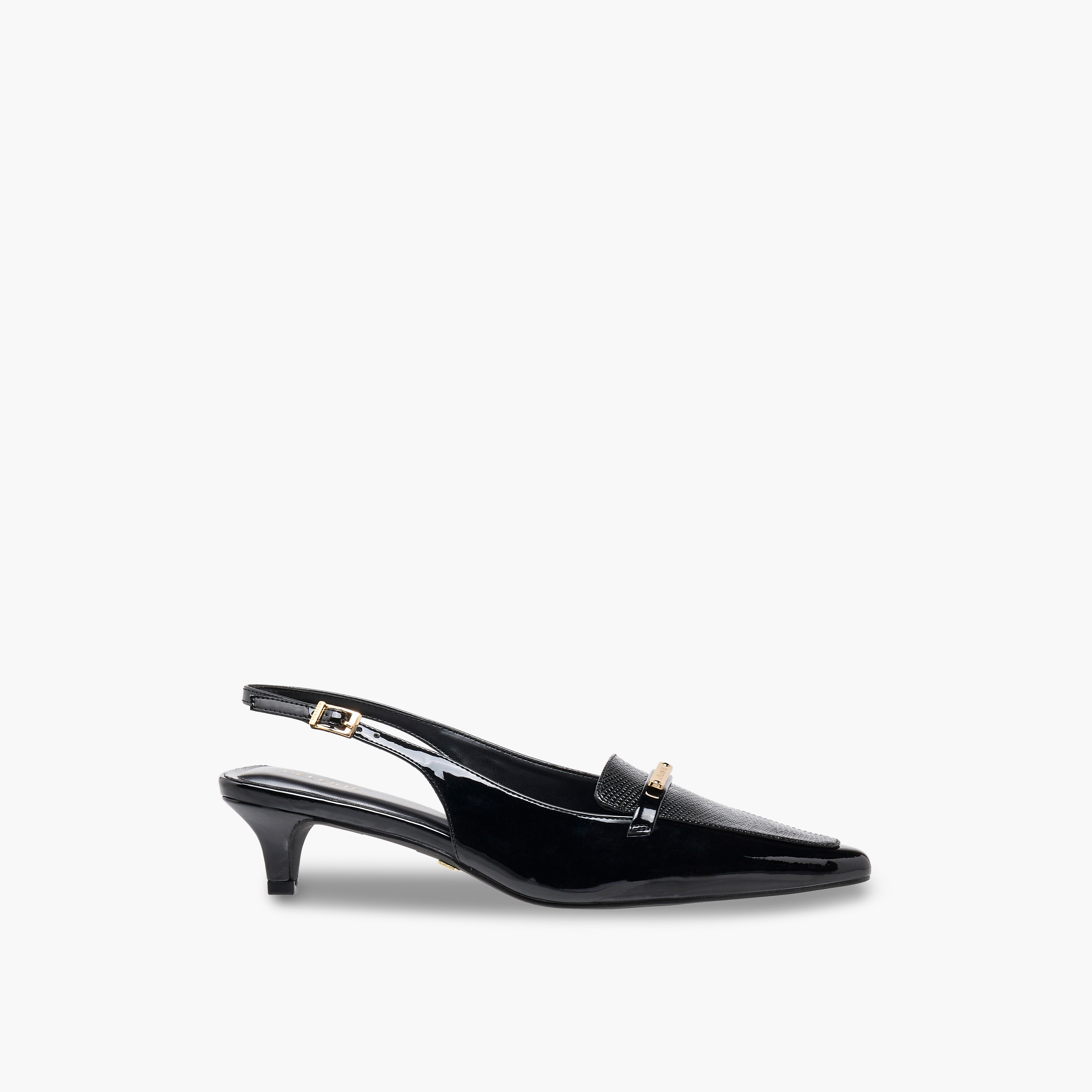 Celeste Women Textured Kitten Heel Shoes-women-shoes-heels-image-3