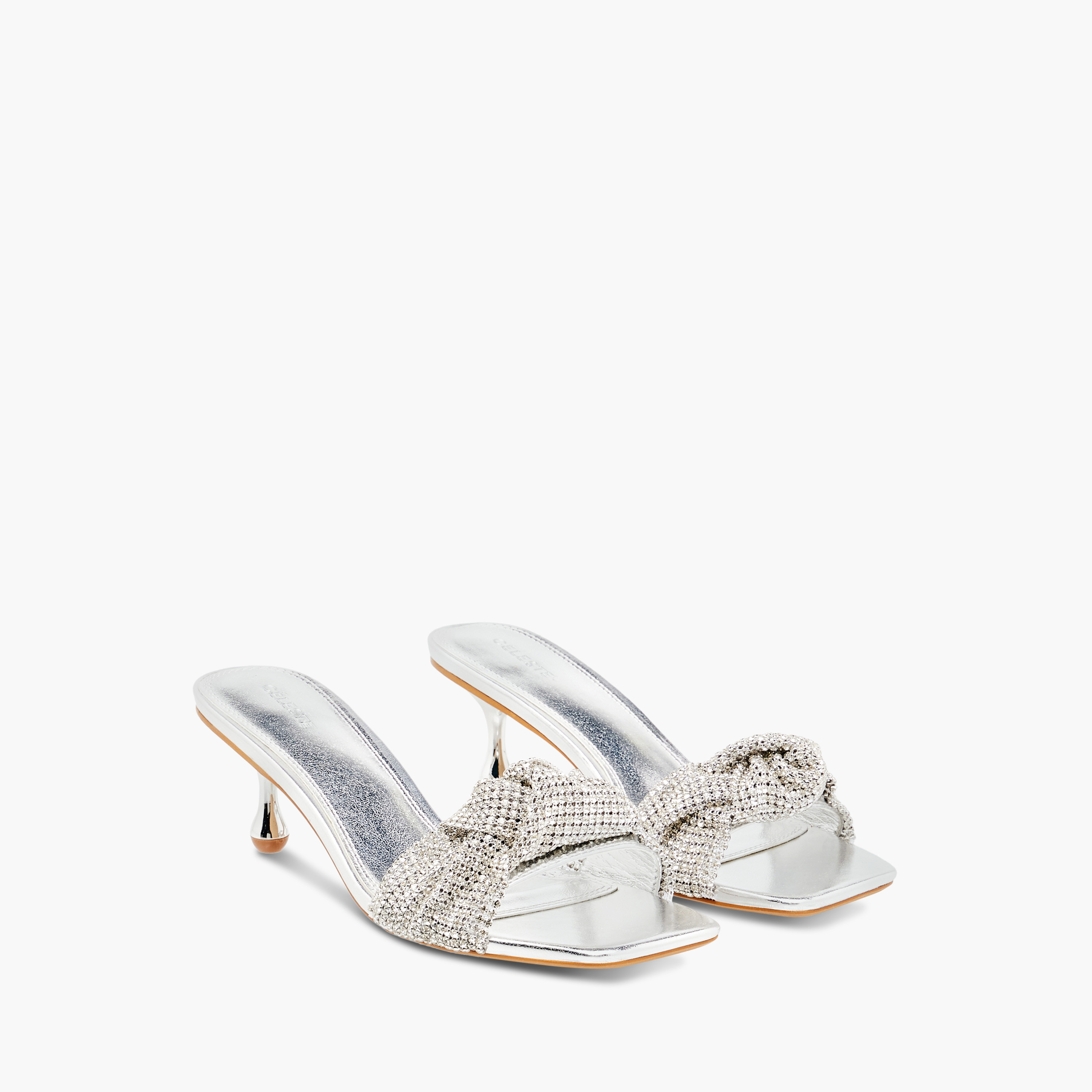Celeste Women's Embellished Slip-On Sandals with Kitten Heels-women-shoes-sandals-heeled-image-1