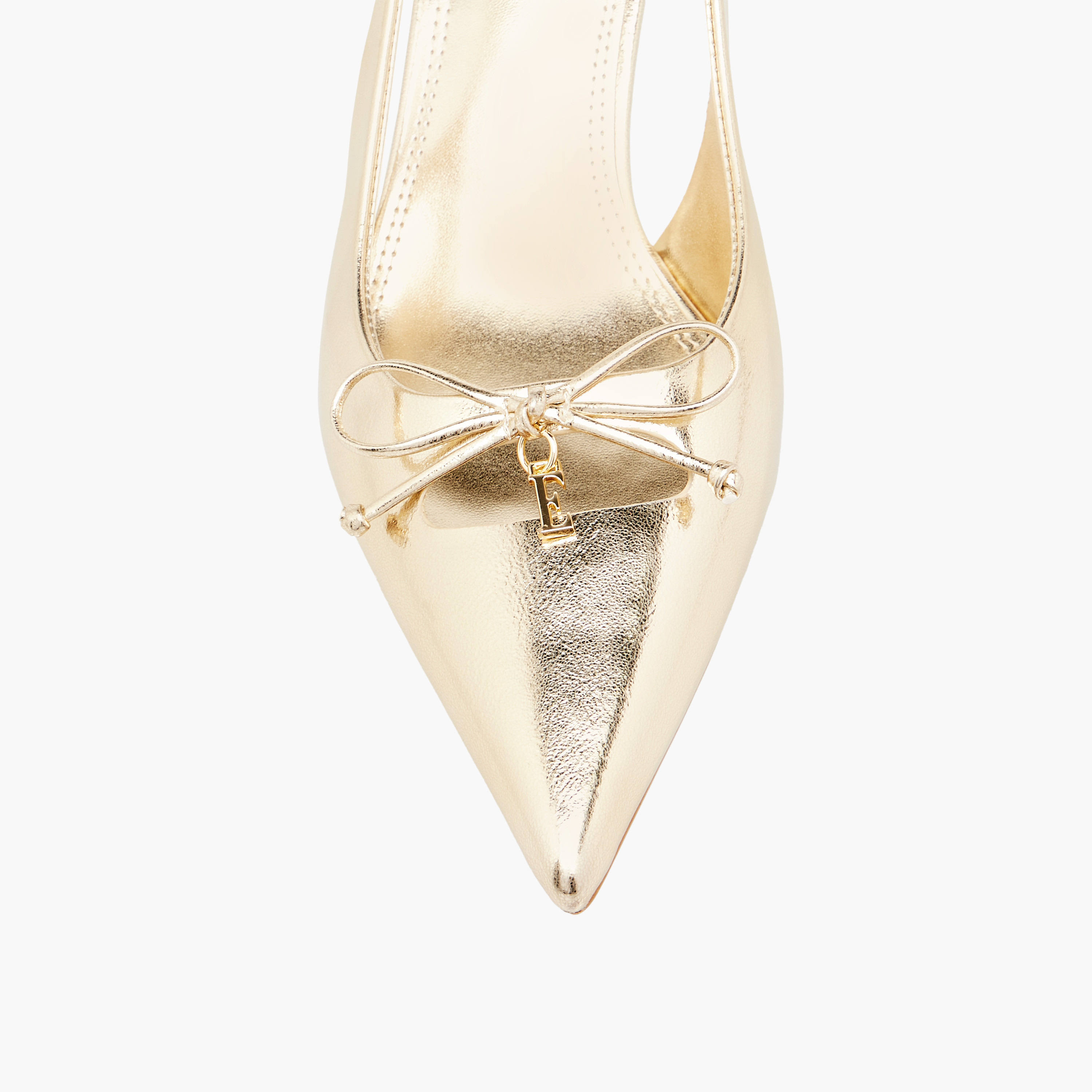 Elle Women's Textured Slingback Shoes with Stiletto Heels-women-shoes-sandals-heeled-image-4