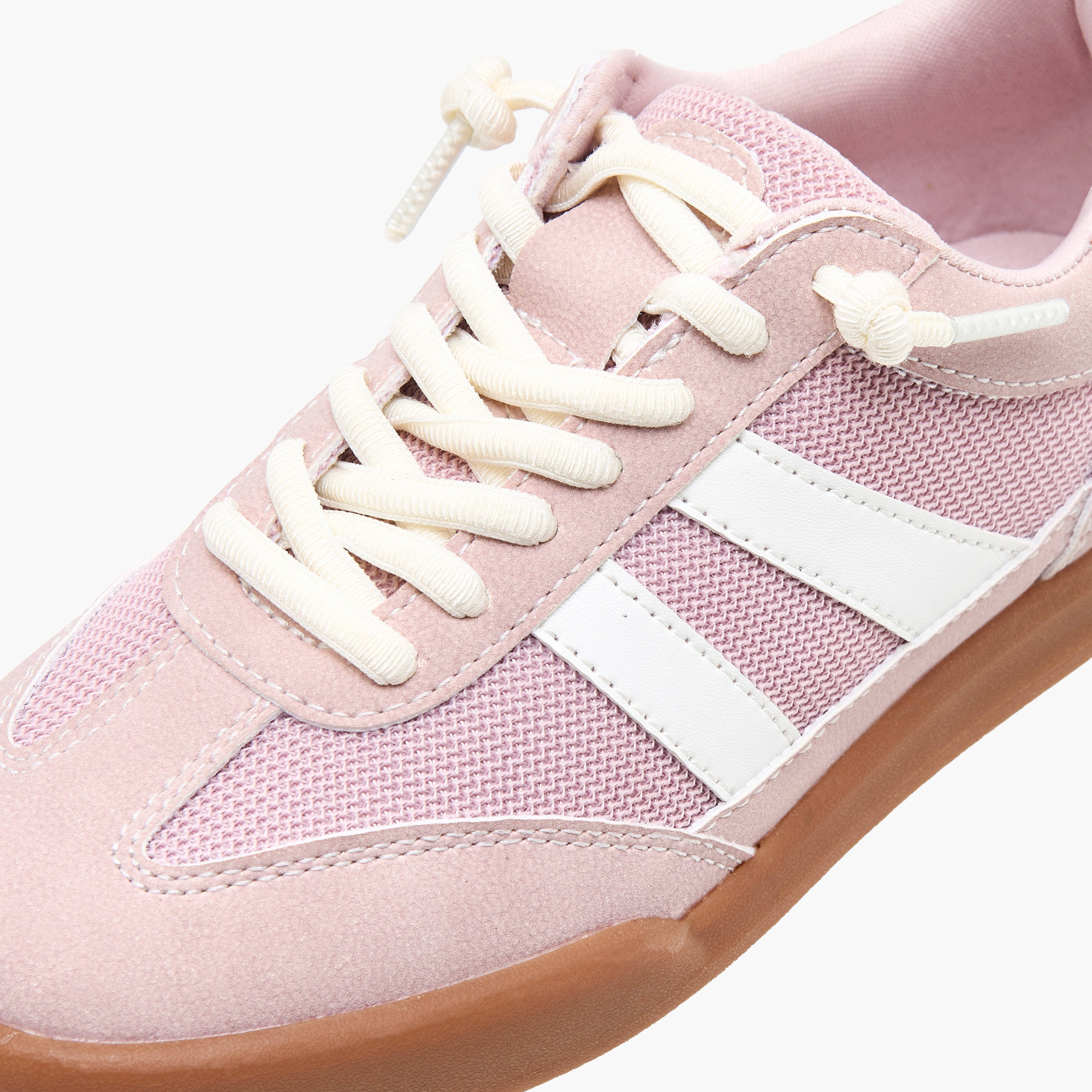 Little Missy Girls Lace-Up Ankle Sneakers-girls-shoes-sneakers-image-4