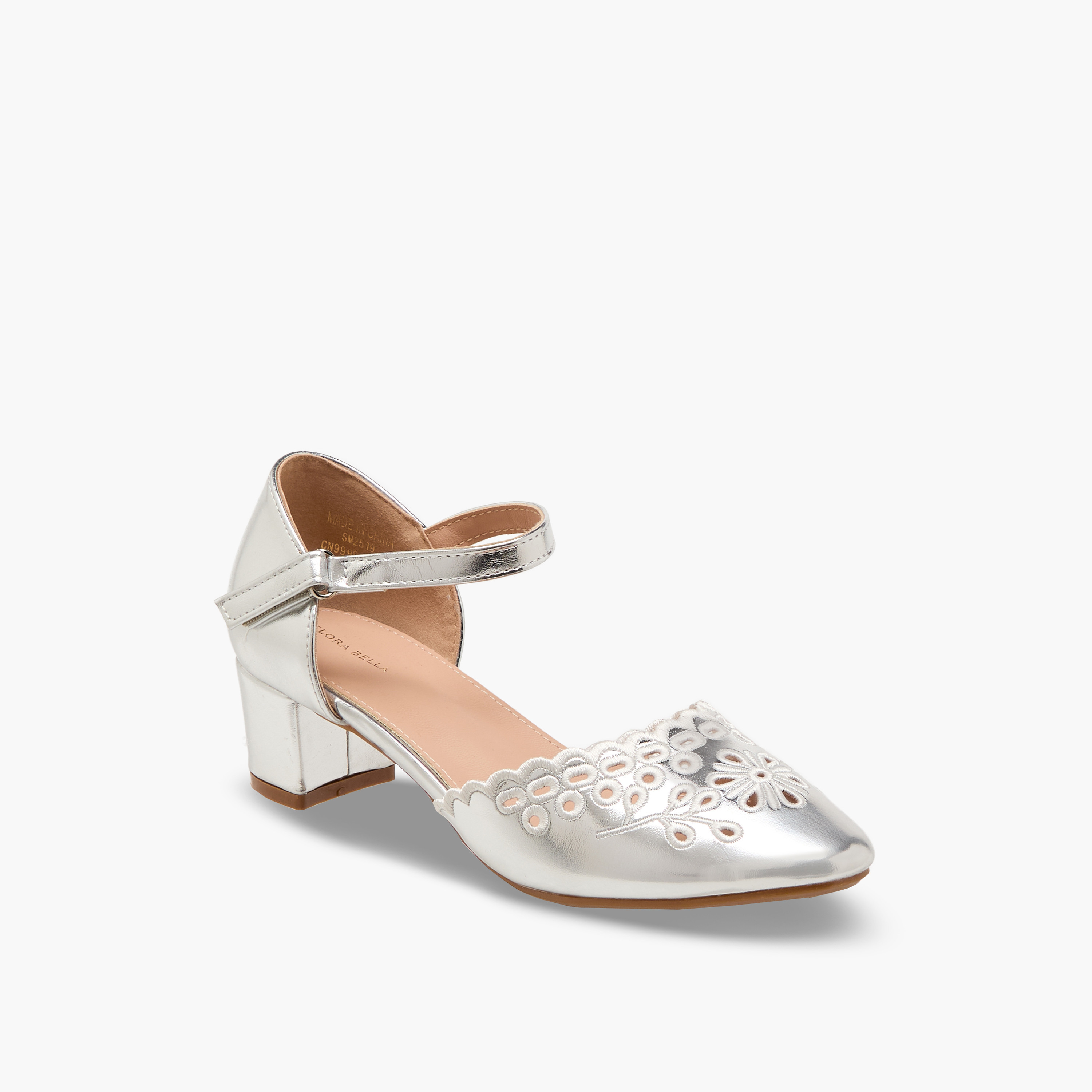 Flora Bella Girls Block Heel Ballerina Shoes-girls-shoes-sandals-image-2