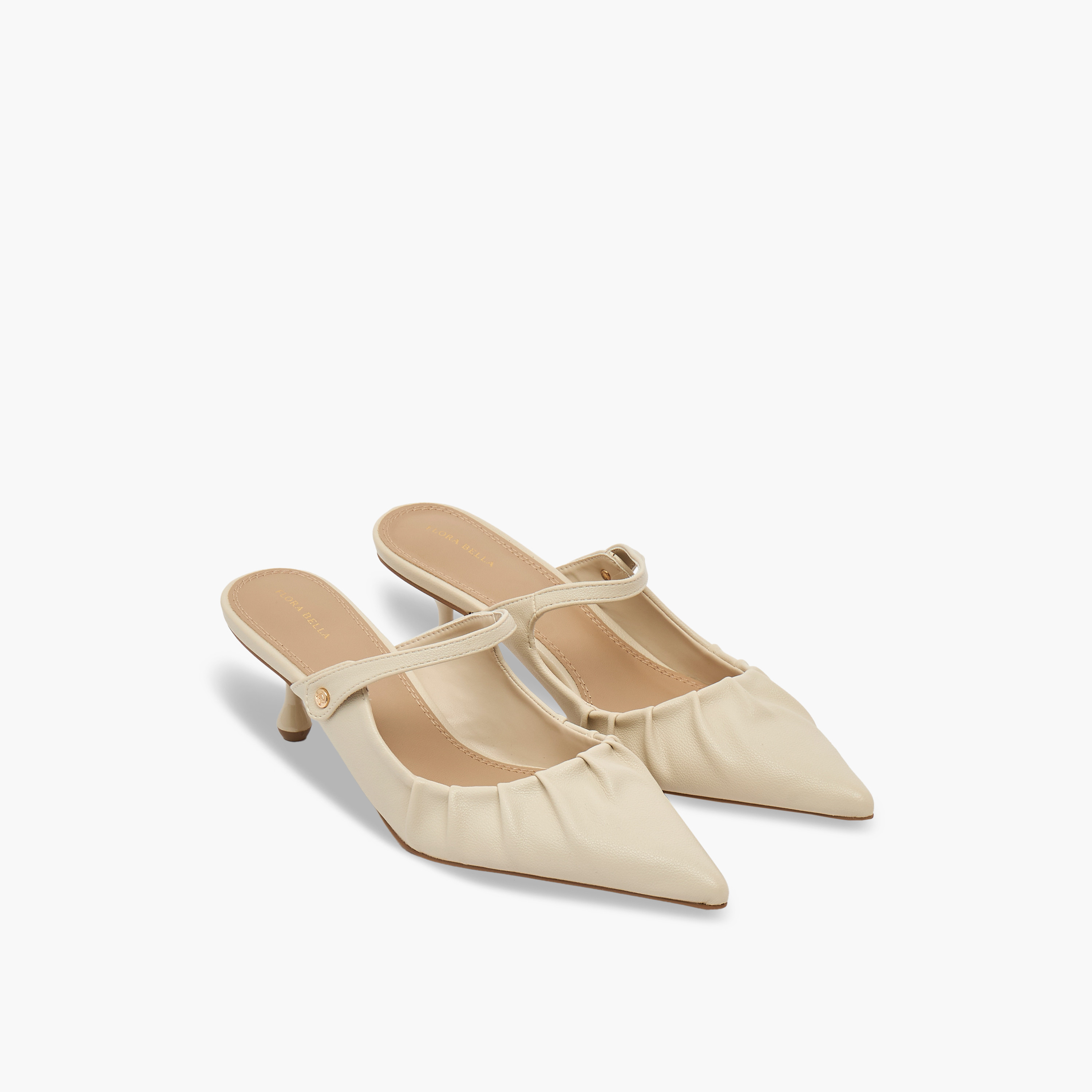 Flora Bella Women Pleated Pointed Toe Shoes-women-shoes-heels-image-1