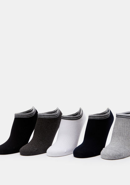 Assorted Ankle Length Socks - Set of 5