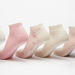 Celeste Textured Ankle Length Socks - Set of 5-Women%27s Socks-thumbnail-1