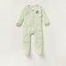 Juniors Striped Closed Feet Sleepsuit with Long Sleeves and Zip Closure-Sleepsuits-thumbnailMobile-0