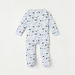 Juniors Whale Print Closed Feet Sleepsuit with Zip Closure-Sleepsuits-thumbnail-3