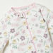 Juniors Floral Print Closed Feet Sleepsuit with Zip Closure-Sleepsuits-thumbnail-1
