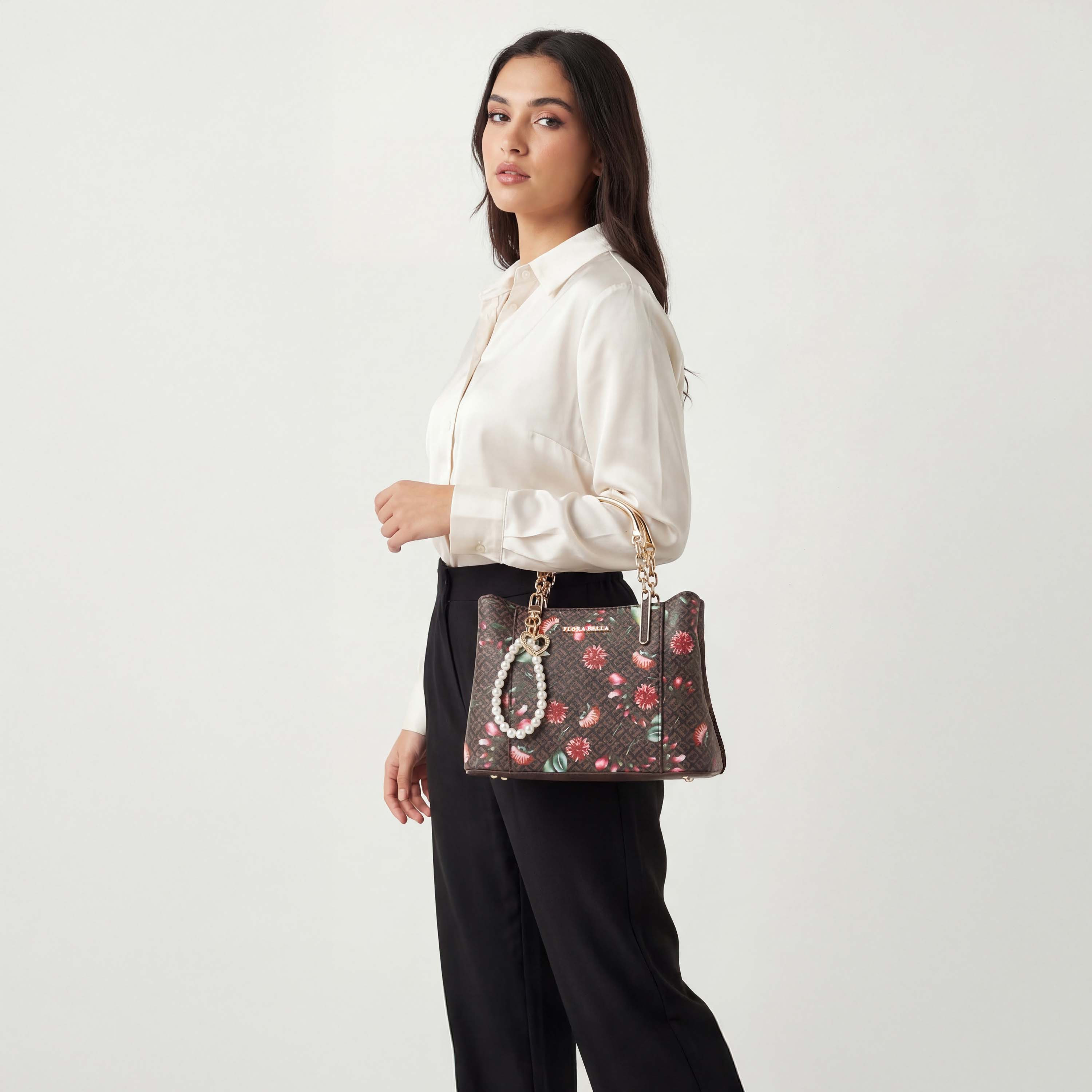 شنطة توت بحزام قابل للفصل وبطبعات من فلورا بيلا-women-bagsandwallets-handbags-image-3