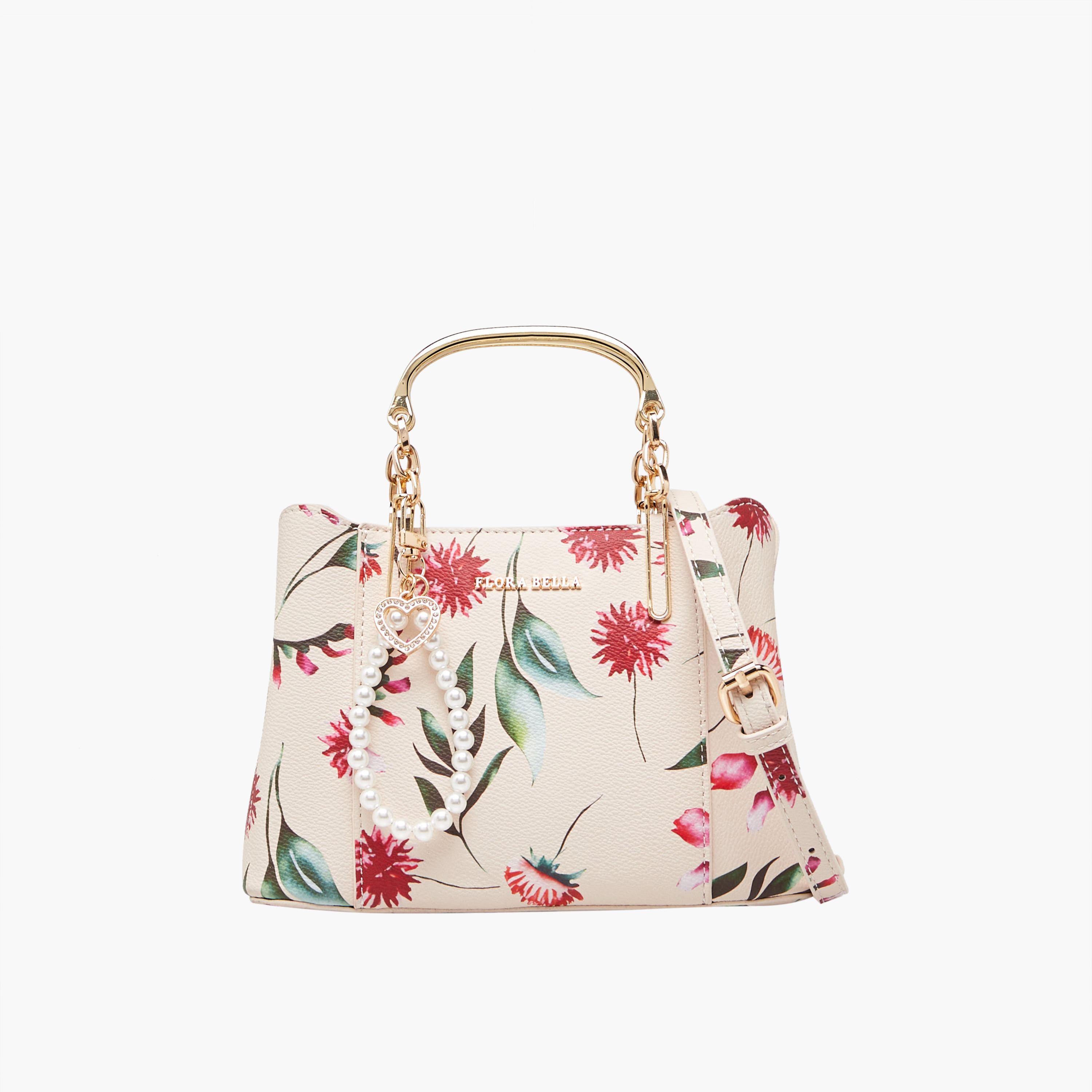 شنطة توت بحزام قابل للفصل وبطبعات من فلورا بيلا-women-bagsandwallets-handbags-image-1