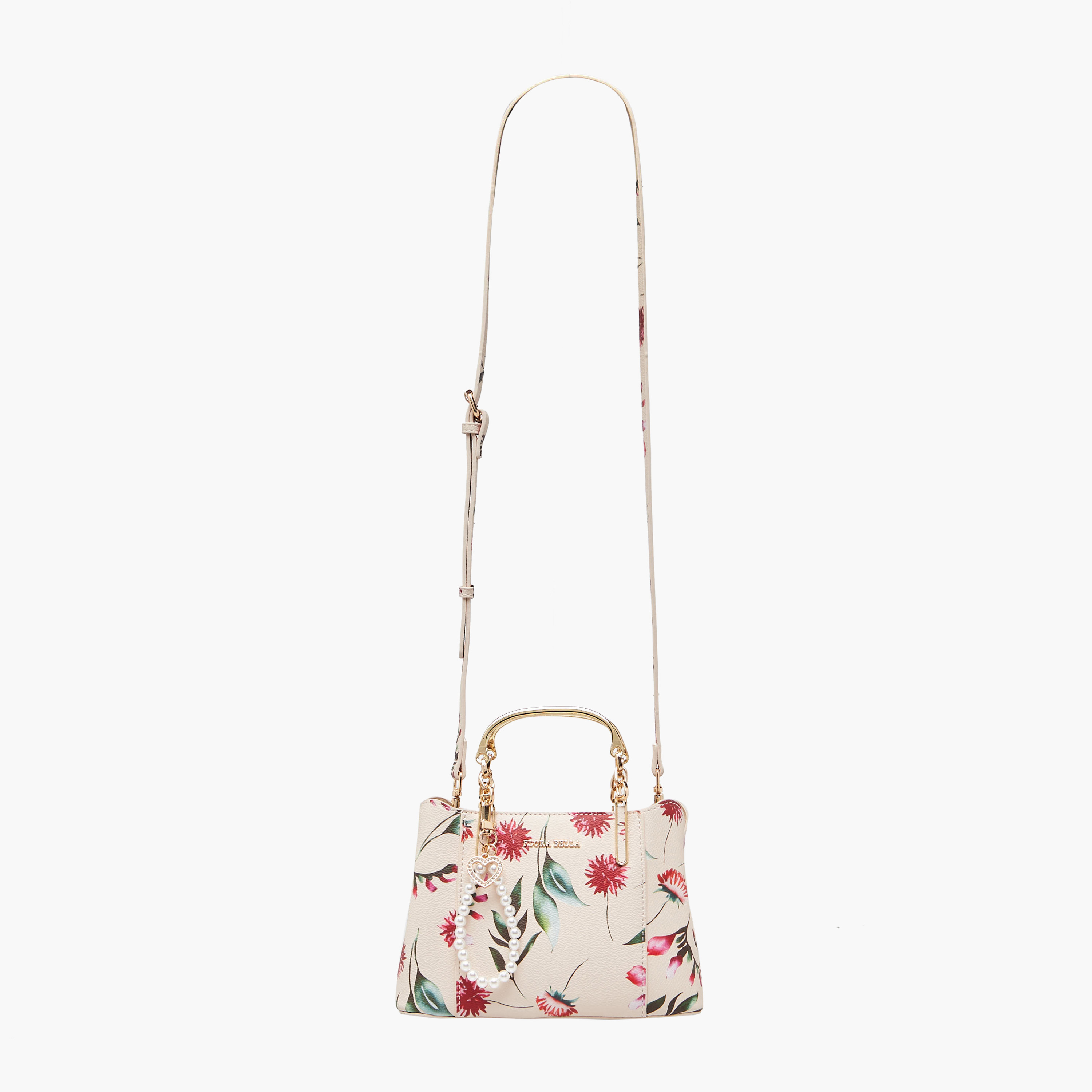 شنطة توت بحزام قابل للفصل وبطبعات من فلورا بيلا-women-bagsandwallets-handbags-image-4