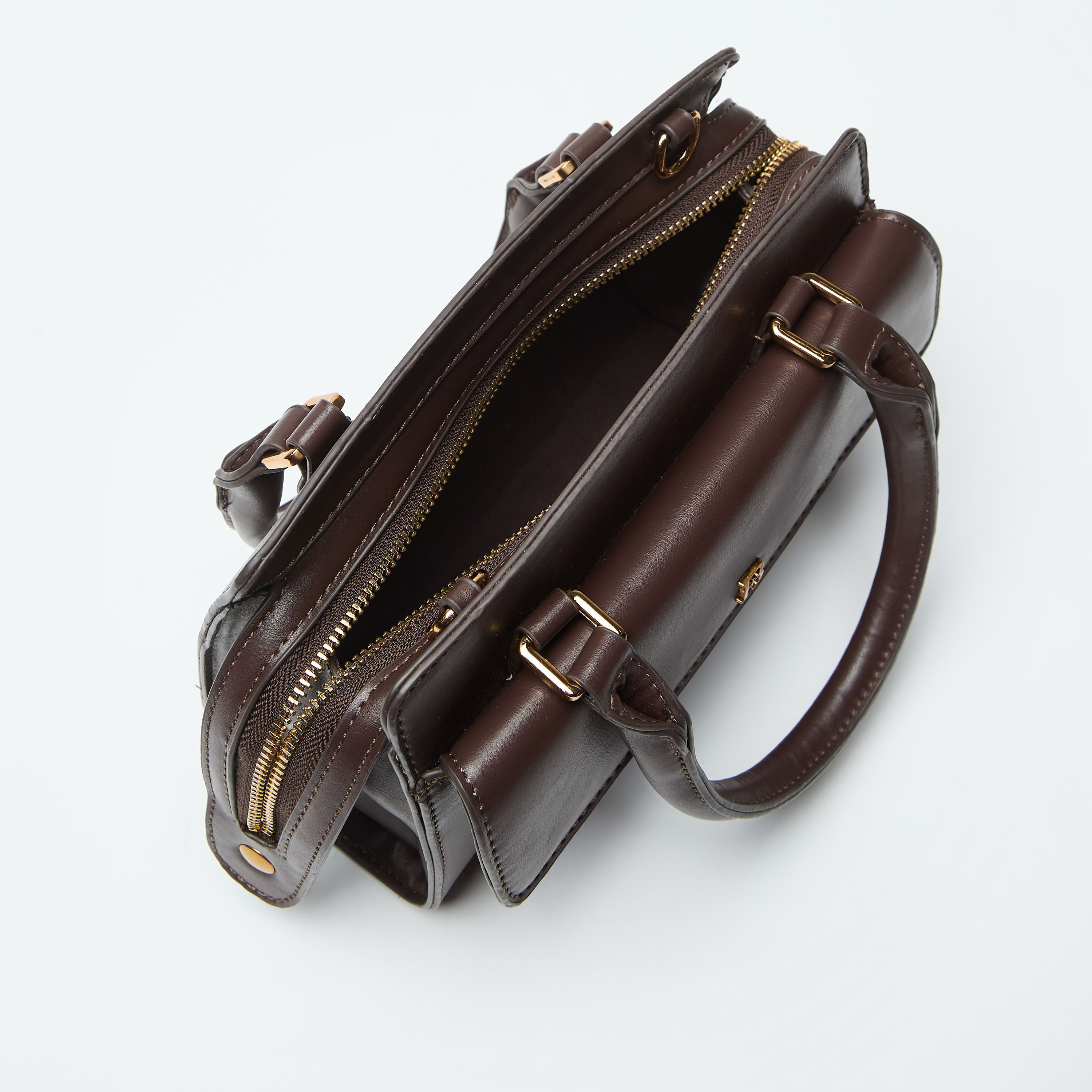 Flora Bella Textured Tote Bag with Detachable Strap and Zip Closure-women-bagsandwallets-handbags-image-10