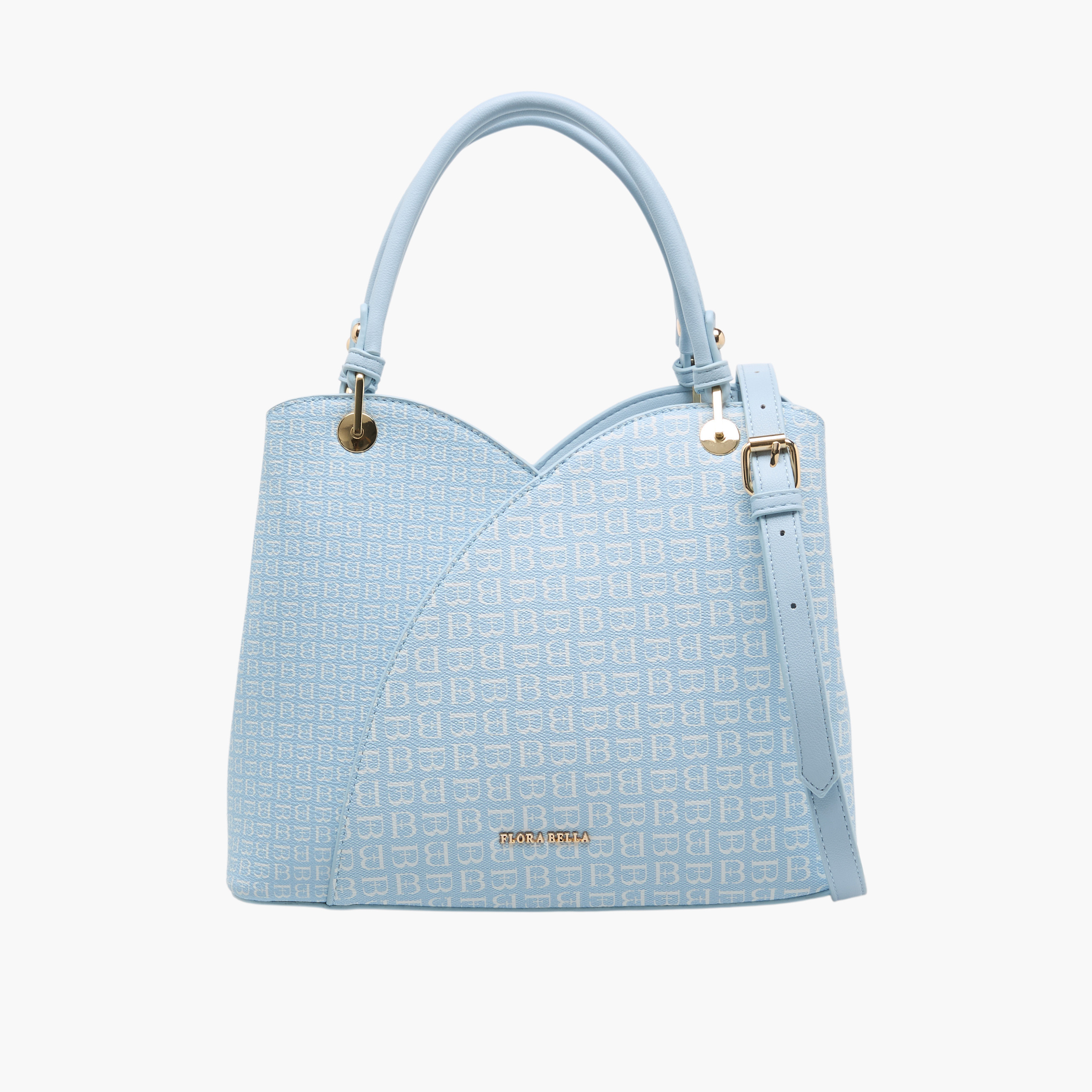 شنطة توتي بطبعات مونوجرام وحزام قابل للفصل من فلورا بيلا-women-bagsandwallets-handbags-image-1