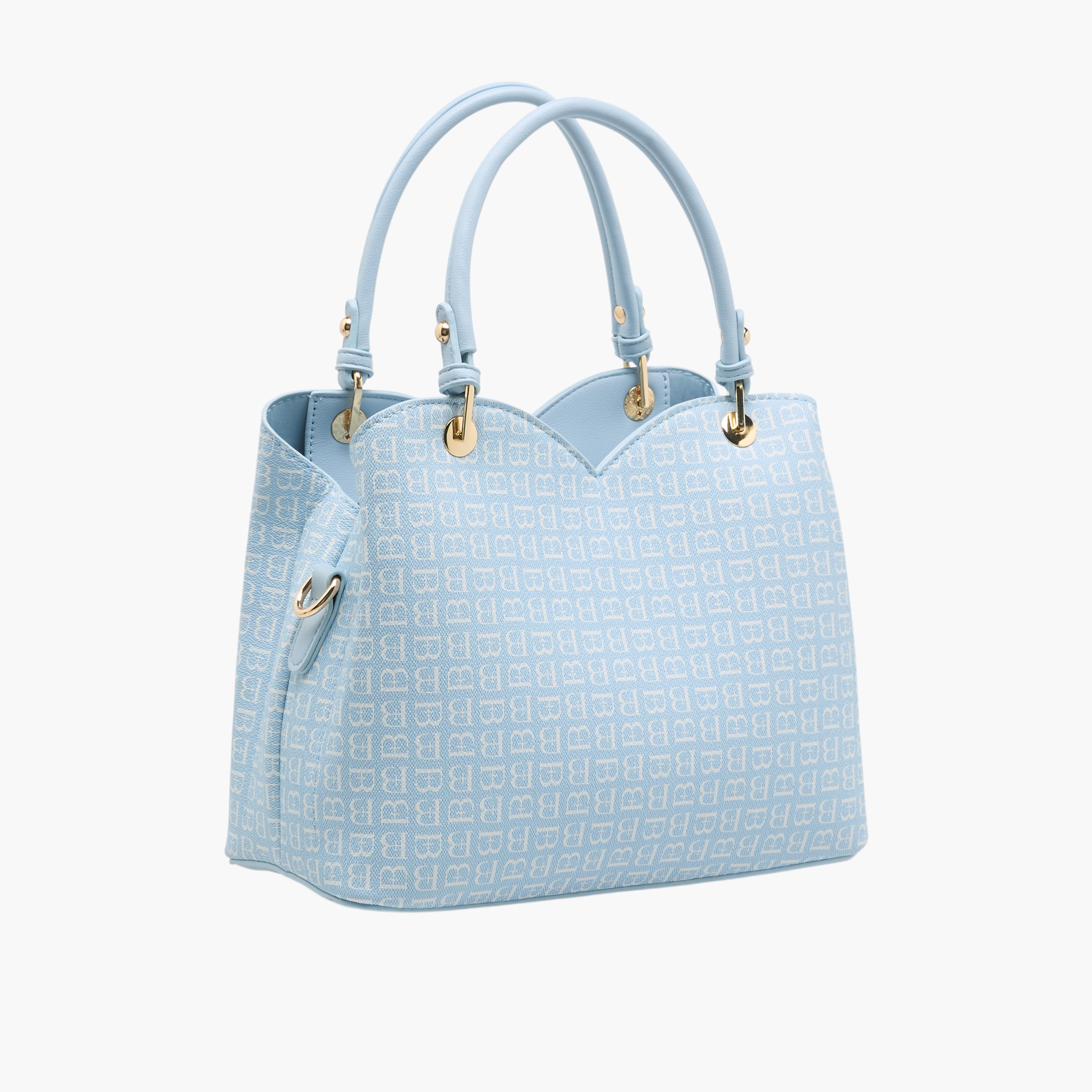شنطة توتي بطبعات مونوجرام وحزام قابل للفصل من فلورا بيلا-women-bagsandwallets-handbags-image-5