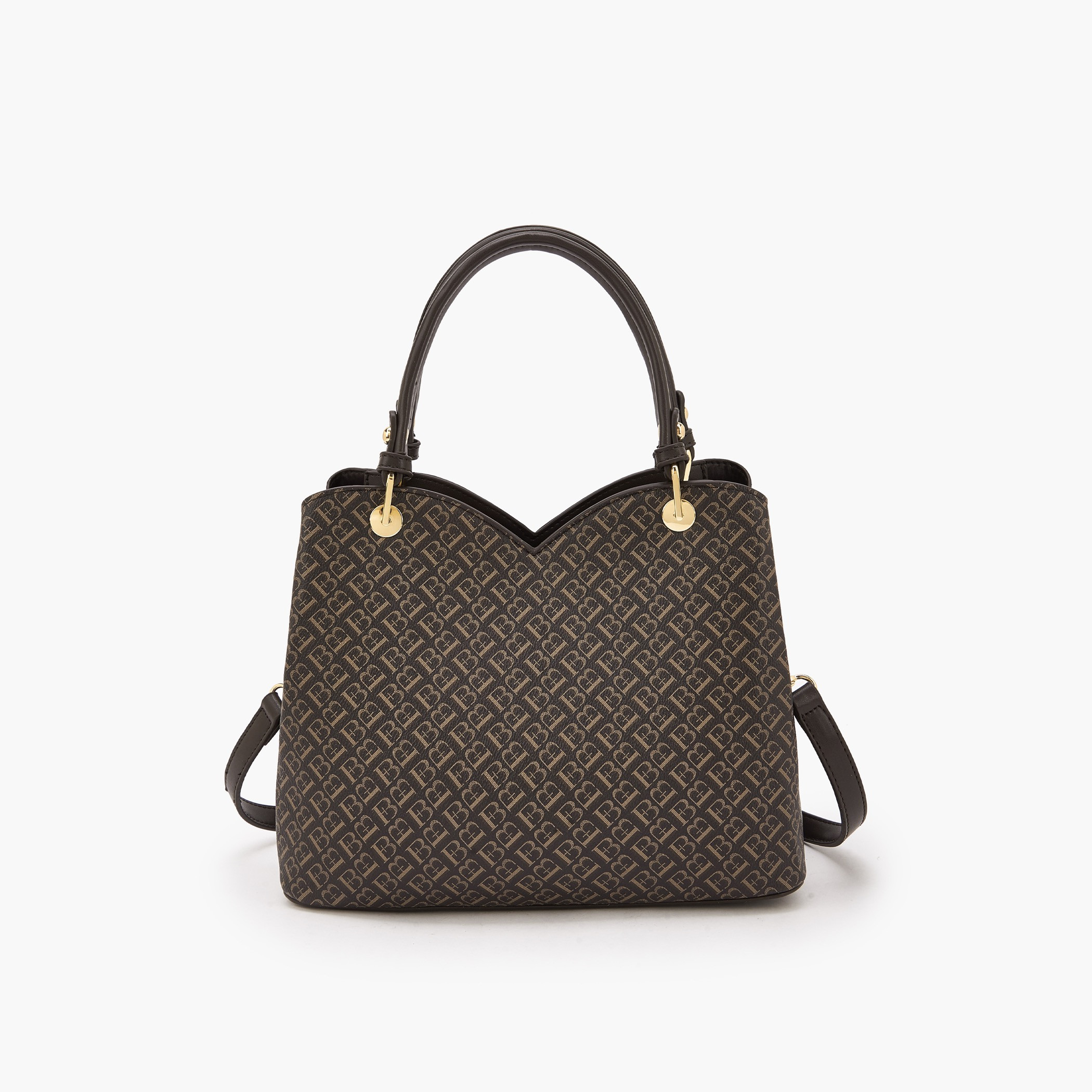شنطة توتي بطبعات مونوجرام وحزام قابل للفصل من فلورا بيلا-women-bagsandwallets-handbags-image-5