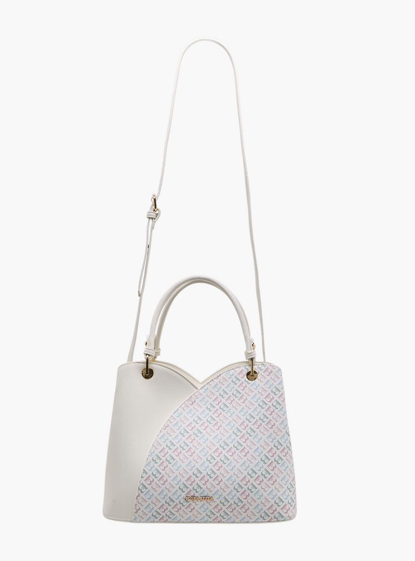 شنطة توتي بطبعات مونوجرام وحزام قابل للفصل من فلورا بيلا-women-bagsandwallets-handbags-image-4