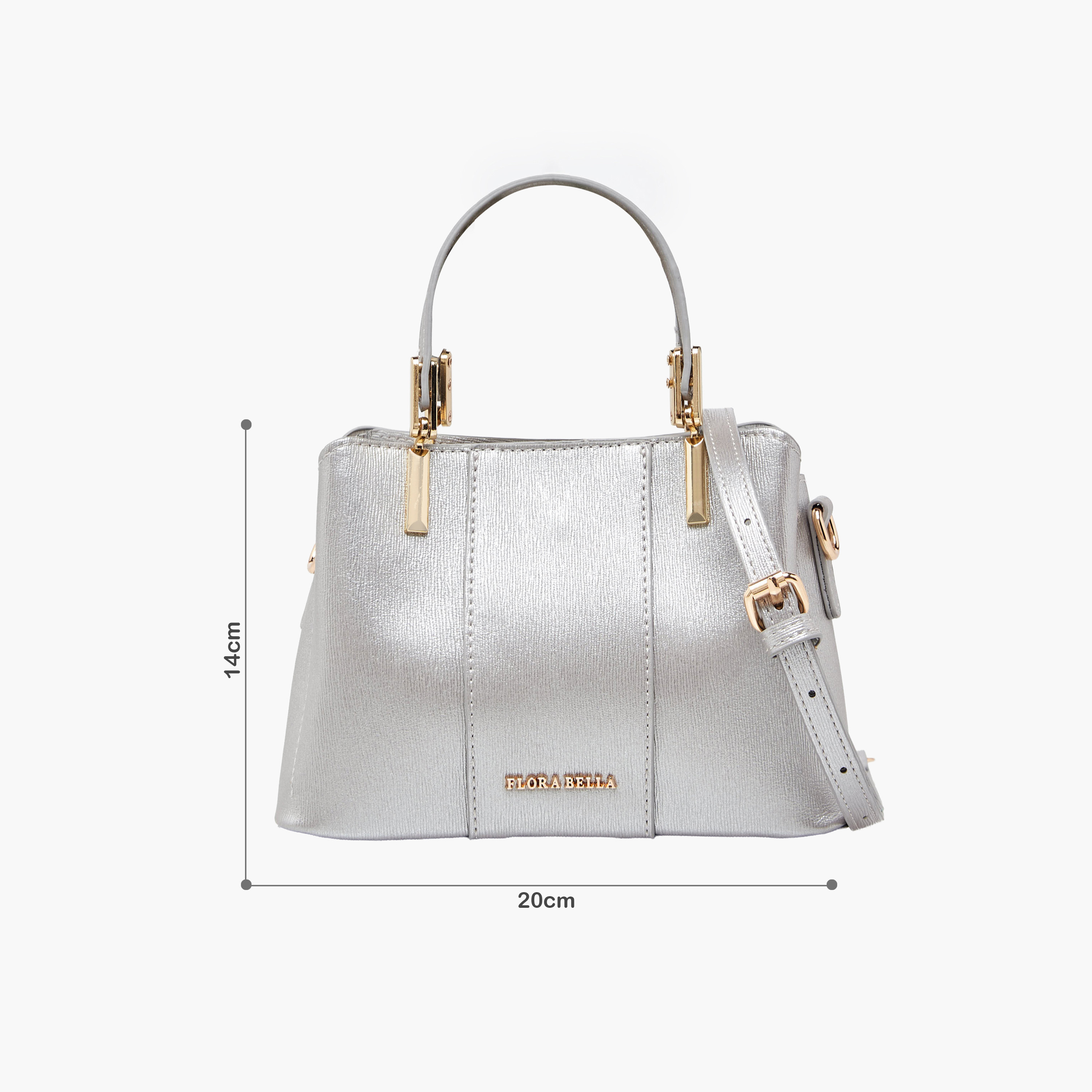 شنطة توتي بارزة الملمس مع حزام قابل للفصل من فلورا بيلا-women-bagsandwallets-handbags-image-2