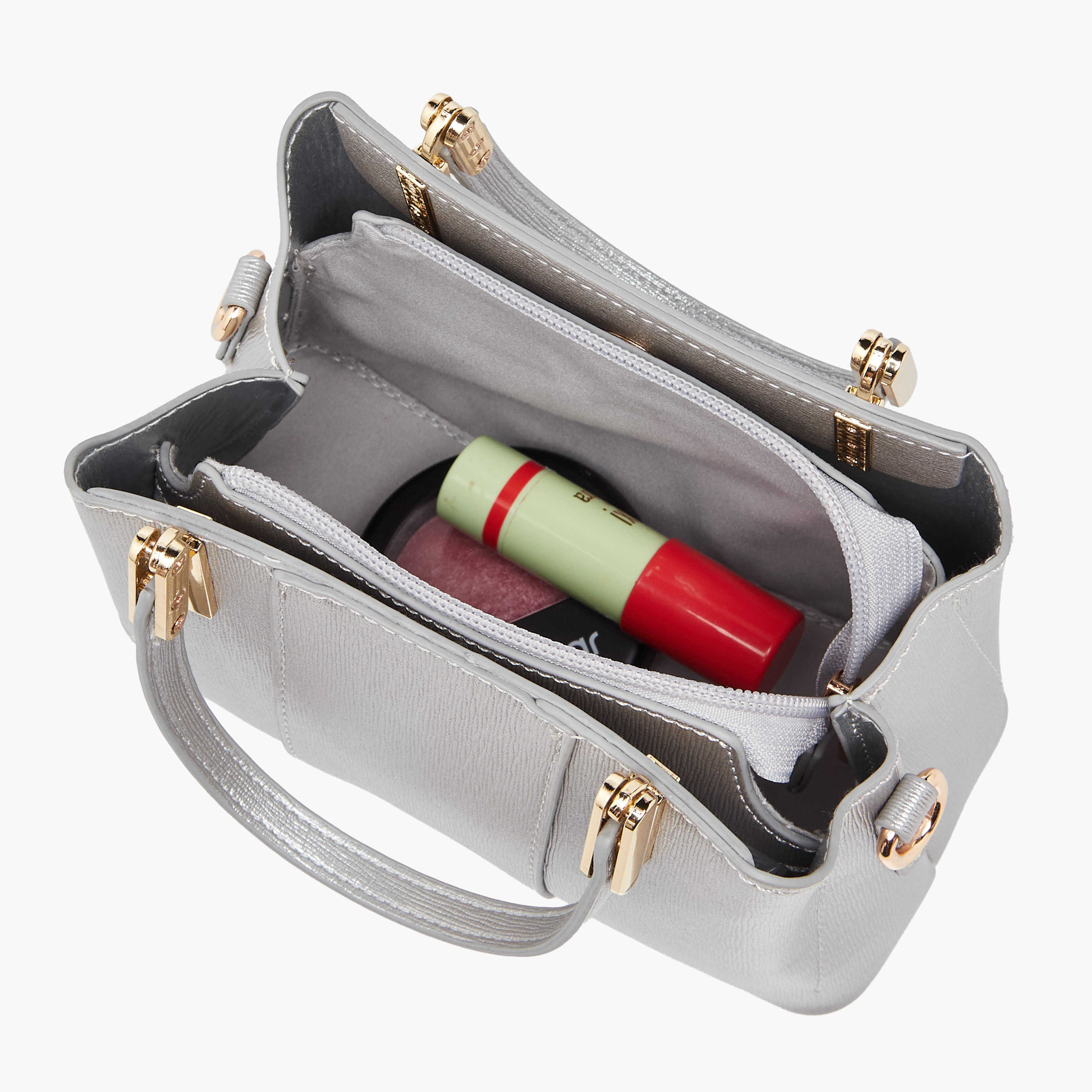 شنطة توتي بارزة الملمس مع حزام قابل للفصل من فلورا بيلا-women-bagsandwallets-handbags-image-9