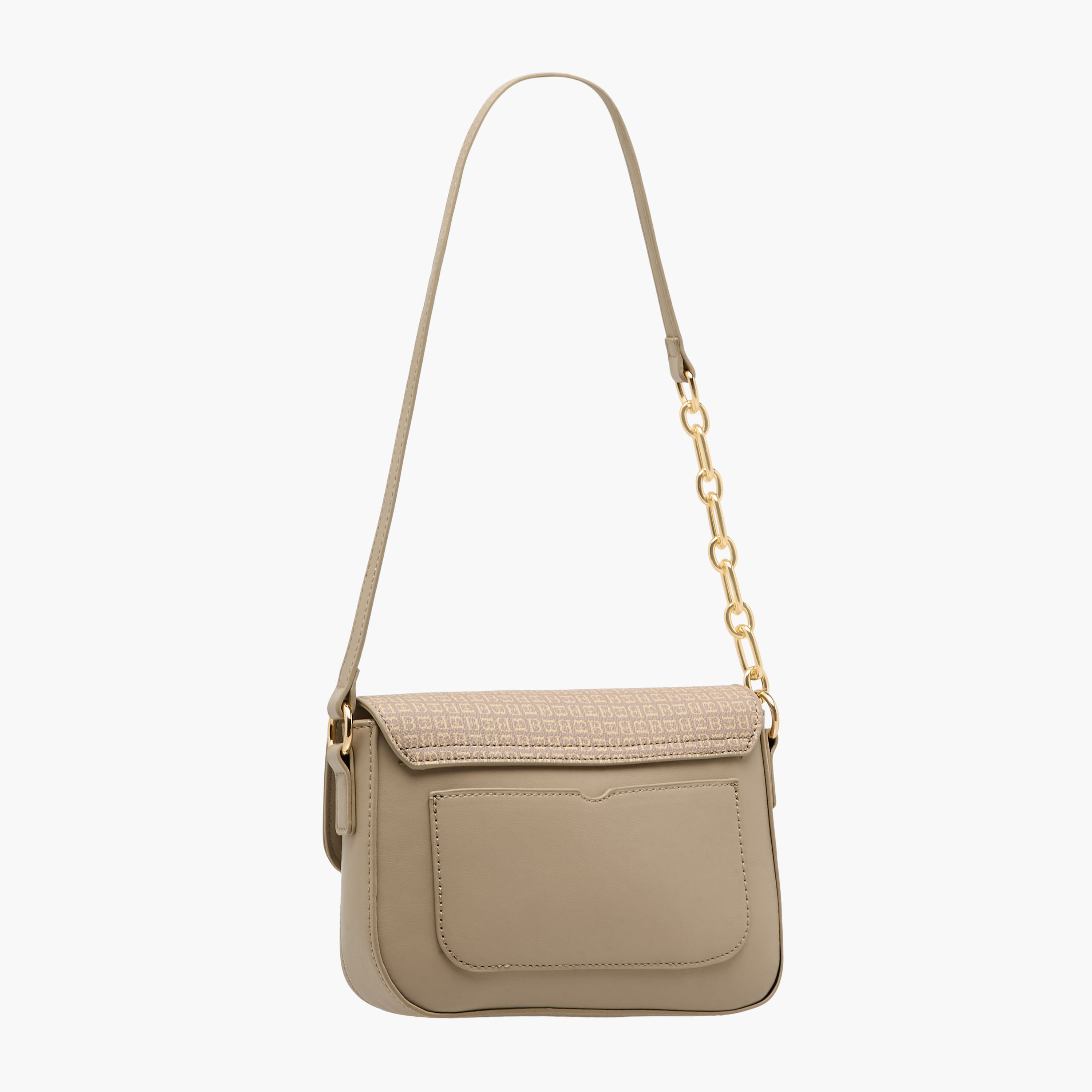 Flora Bella Monogram Print Shoulder Bag with Magnetic Button Closure-women-bagsandwallets-handbags-image-4