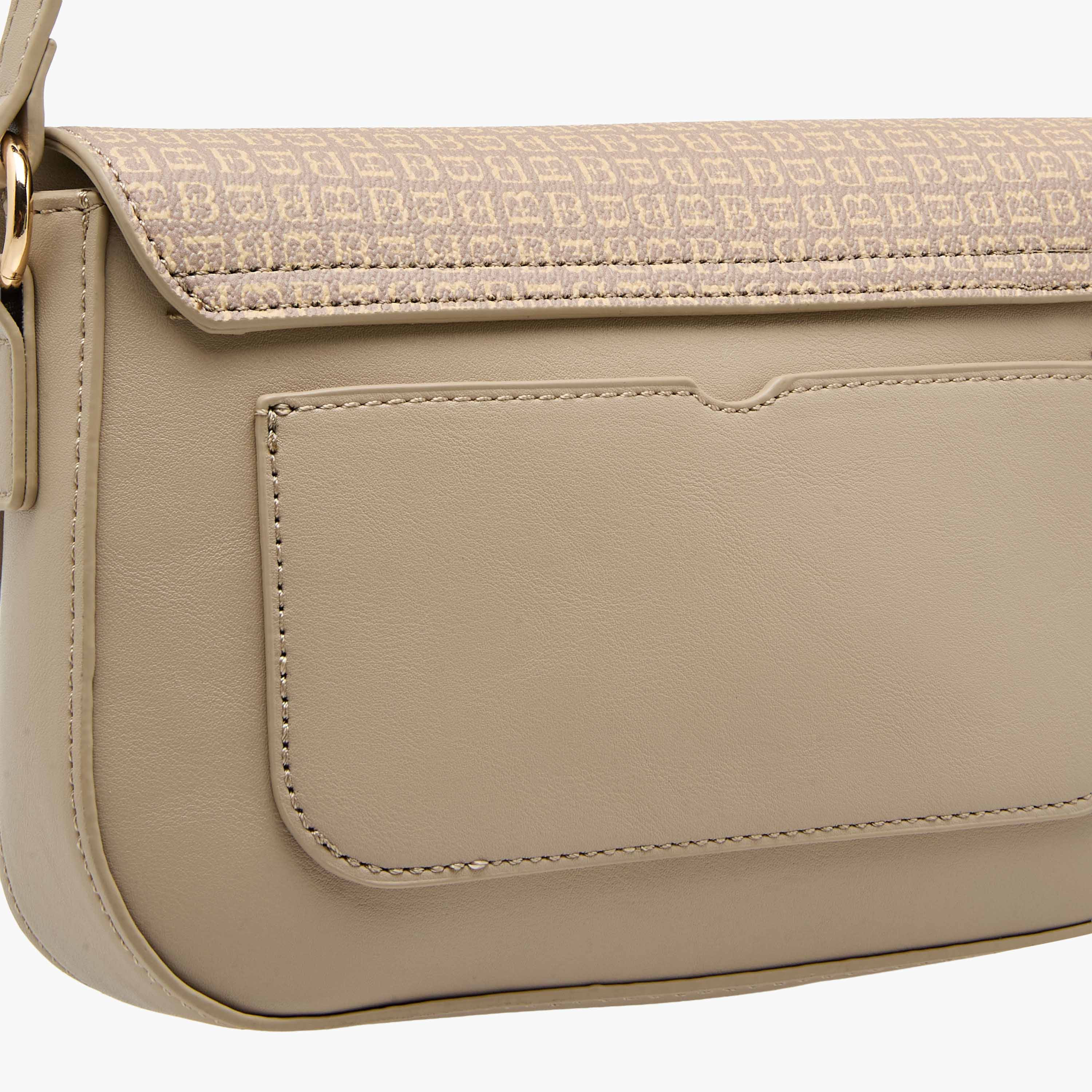 Flora Bella Monogram Print Shoulder Bag with Magnetic Button Closure-women-bagsandwallets-handbags-image-6