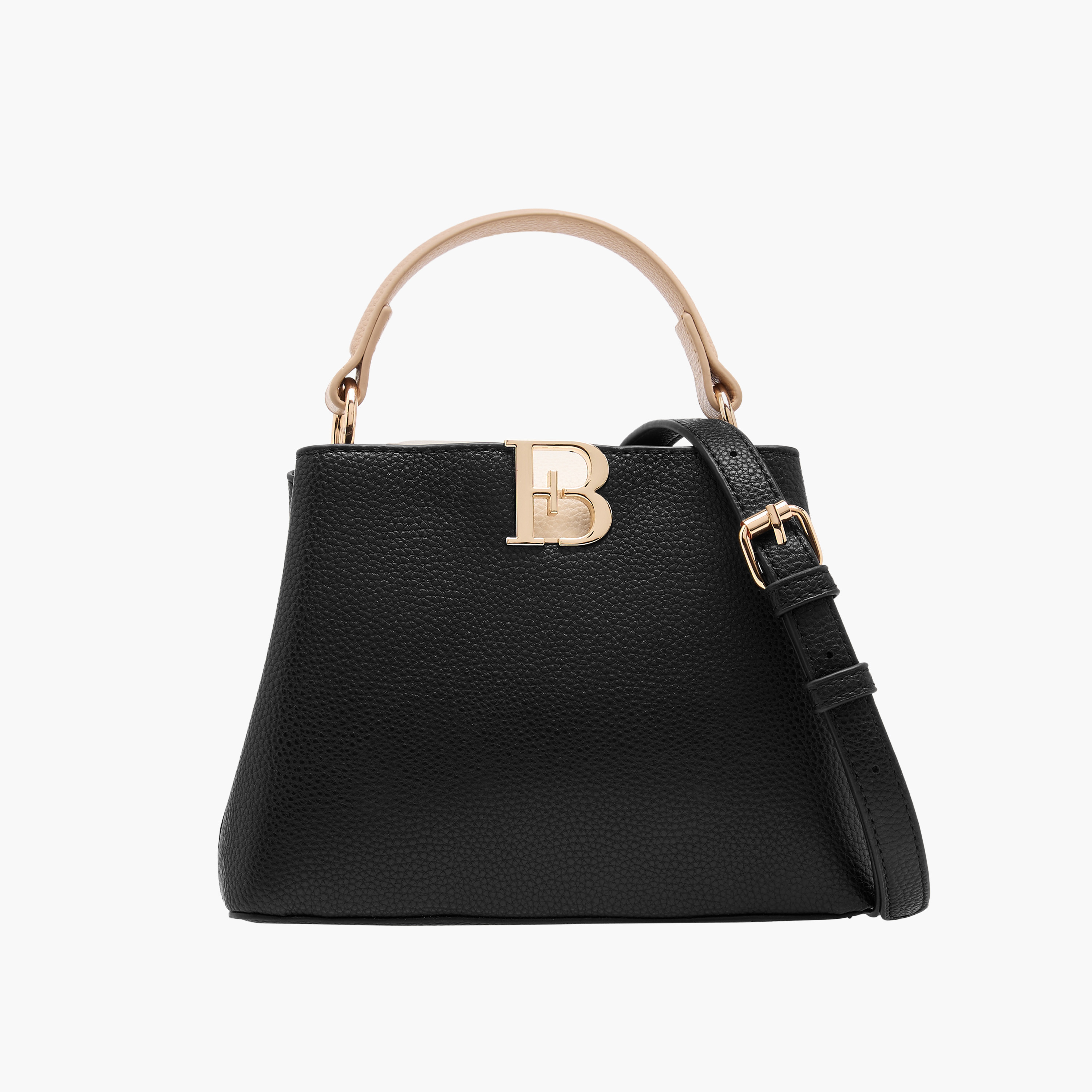 Flora Bella Textured Crossbody Bag with Detachable Shoulder Strap and Top Handle-women-bagsandwallets-handbags-image-1