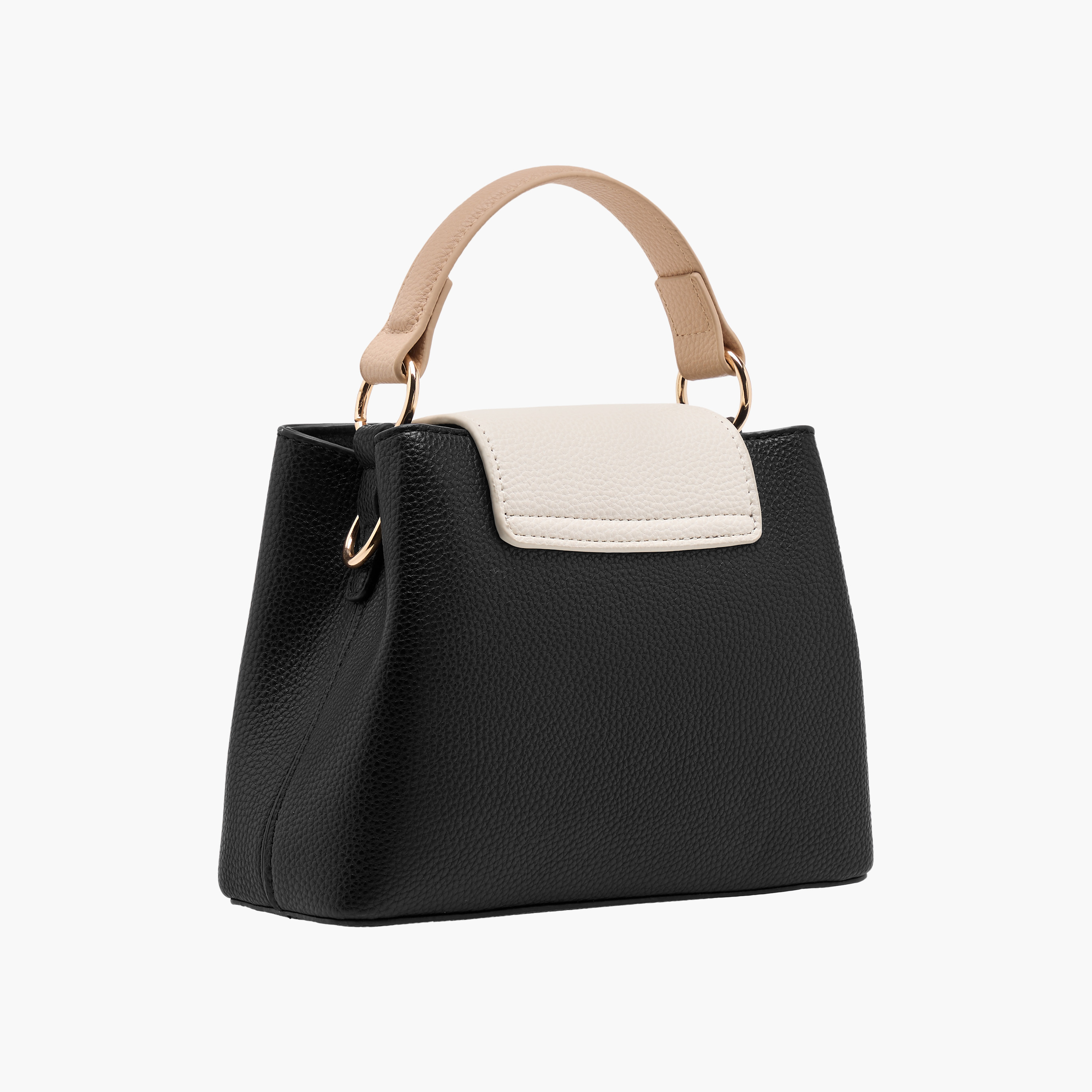 Flora Bella Textured Crossbody Bag with Detachable Shoulder Strap and Top Handle-women-bagsandwallets-handbags-image-3
