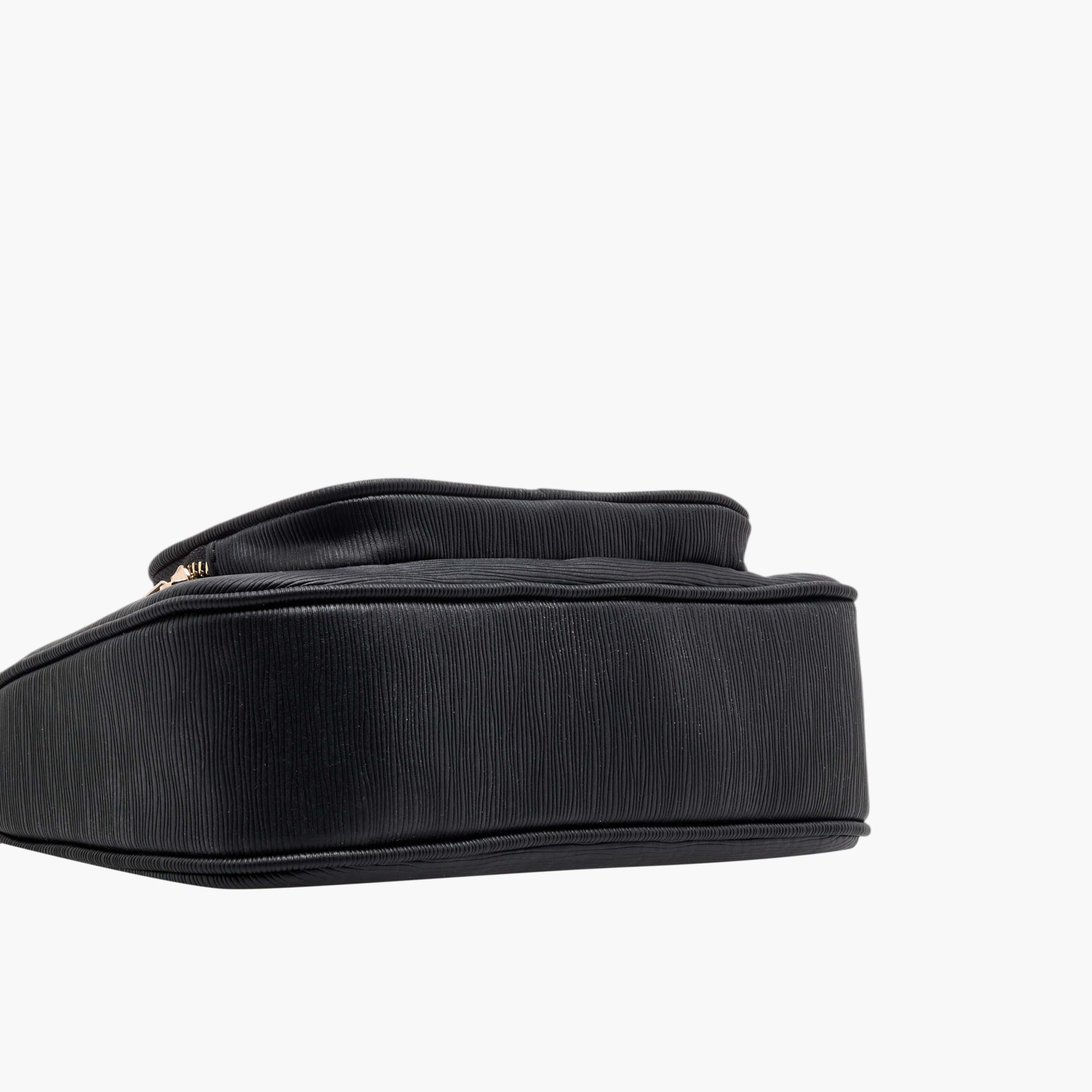 Flora Bella Textured Crossbody Bag with Detachable Strap and Zip Closure-women-bagsandwallets-handbags-image-6