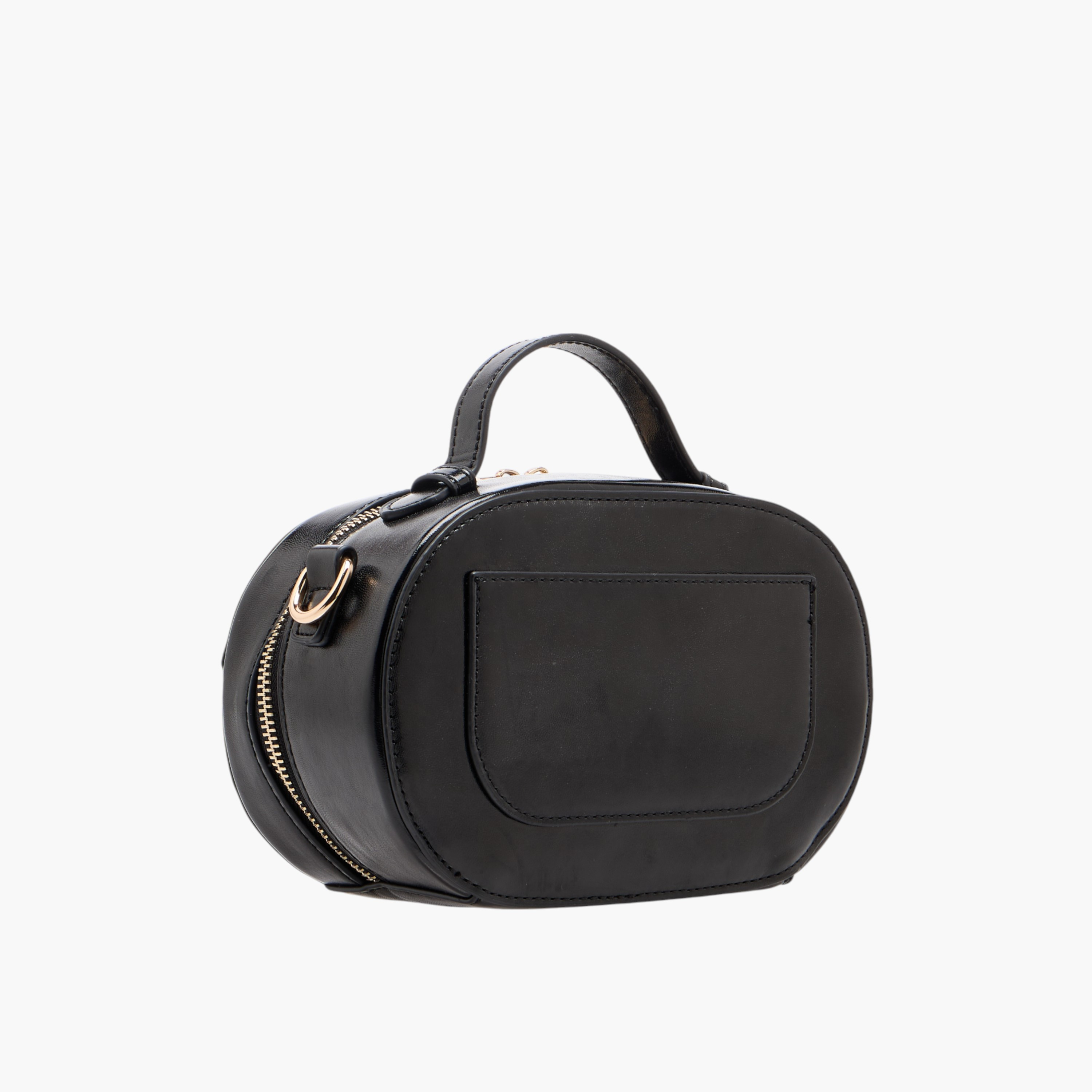 Flora Bella Solid Crossbody Bag with Zip Closure and Detachable Strap-women-bagsandwallets-handbags-image-3