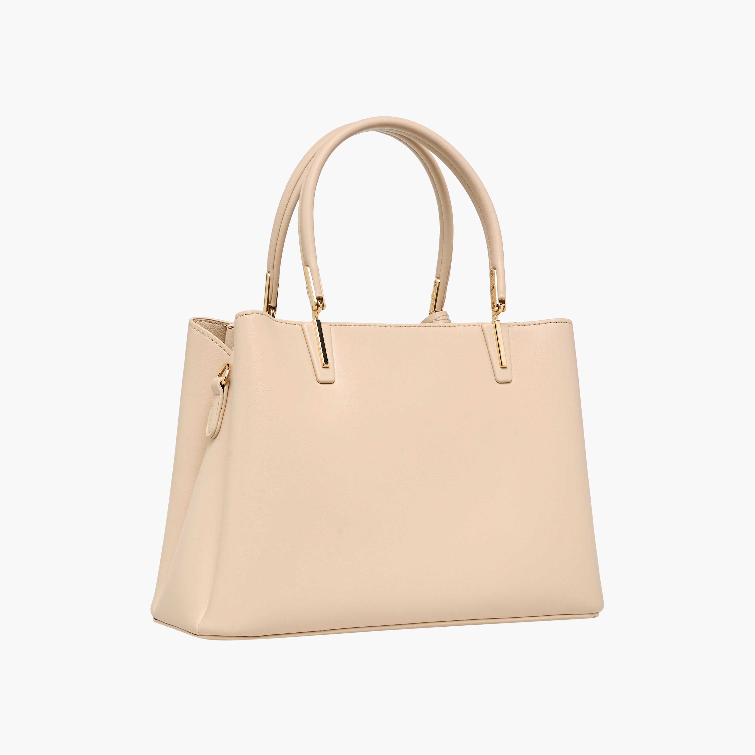 Flora Bella Solid Tote Bag with Detachable Strap and Zip Closure-women-bagsandwallets-handbags-image-4