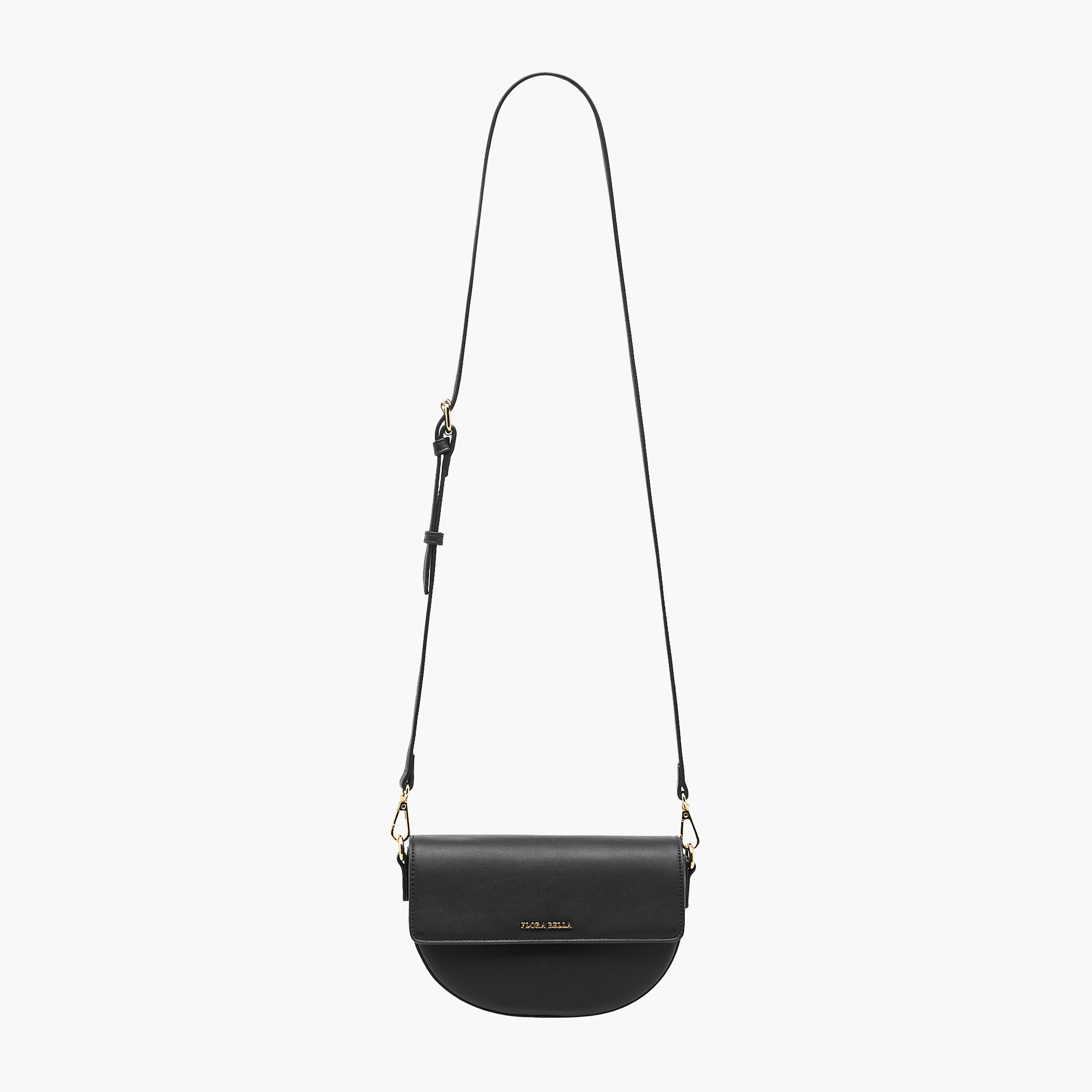 شنطة كروس بودي سادة بحزام قابل للفصل وزر إغلاق من فلورا بيلا-women-bagsandwallets-handbags-image-3