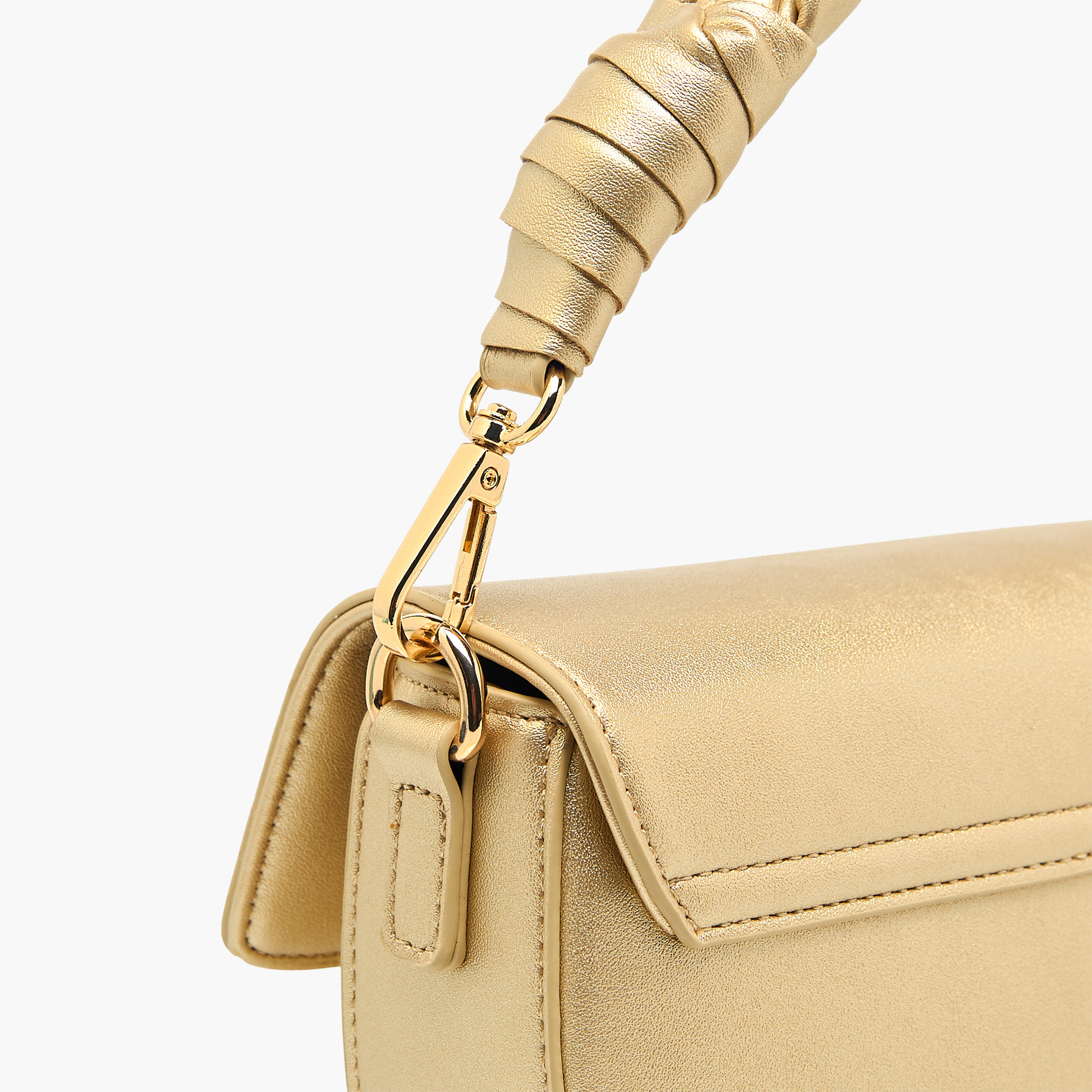 Flora Bella Solid Crossbody Bag with Detachable Strap and Button Closure-women-bagsandwallets-handbags-image-6