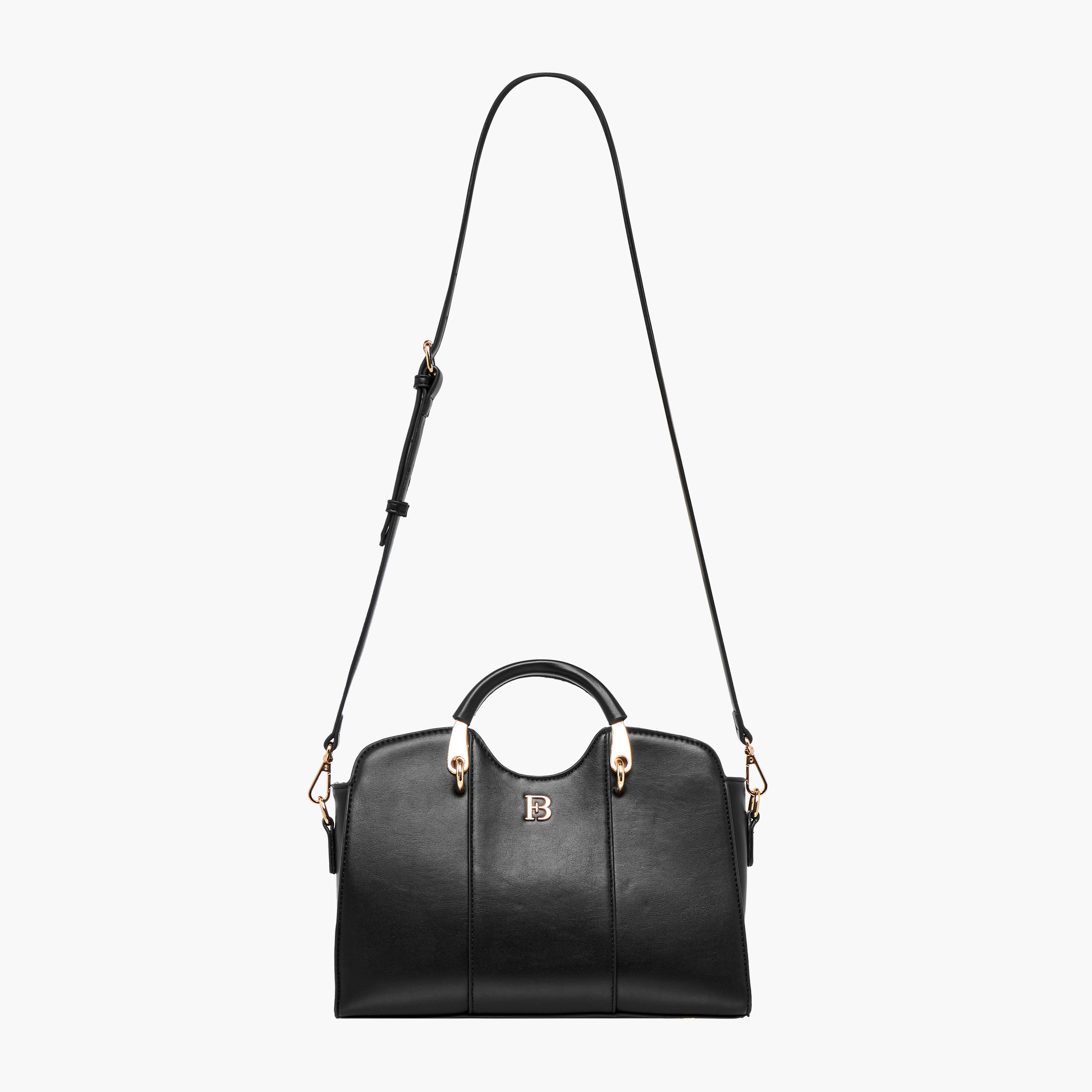 Flora Bella Solid Tote Bag with Detachable Strap and Zip Closure-women-bagsandwallets-handbags-image-4