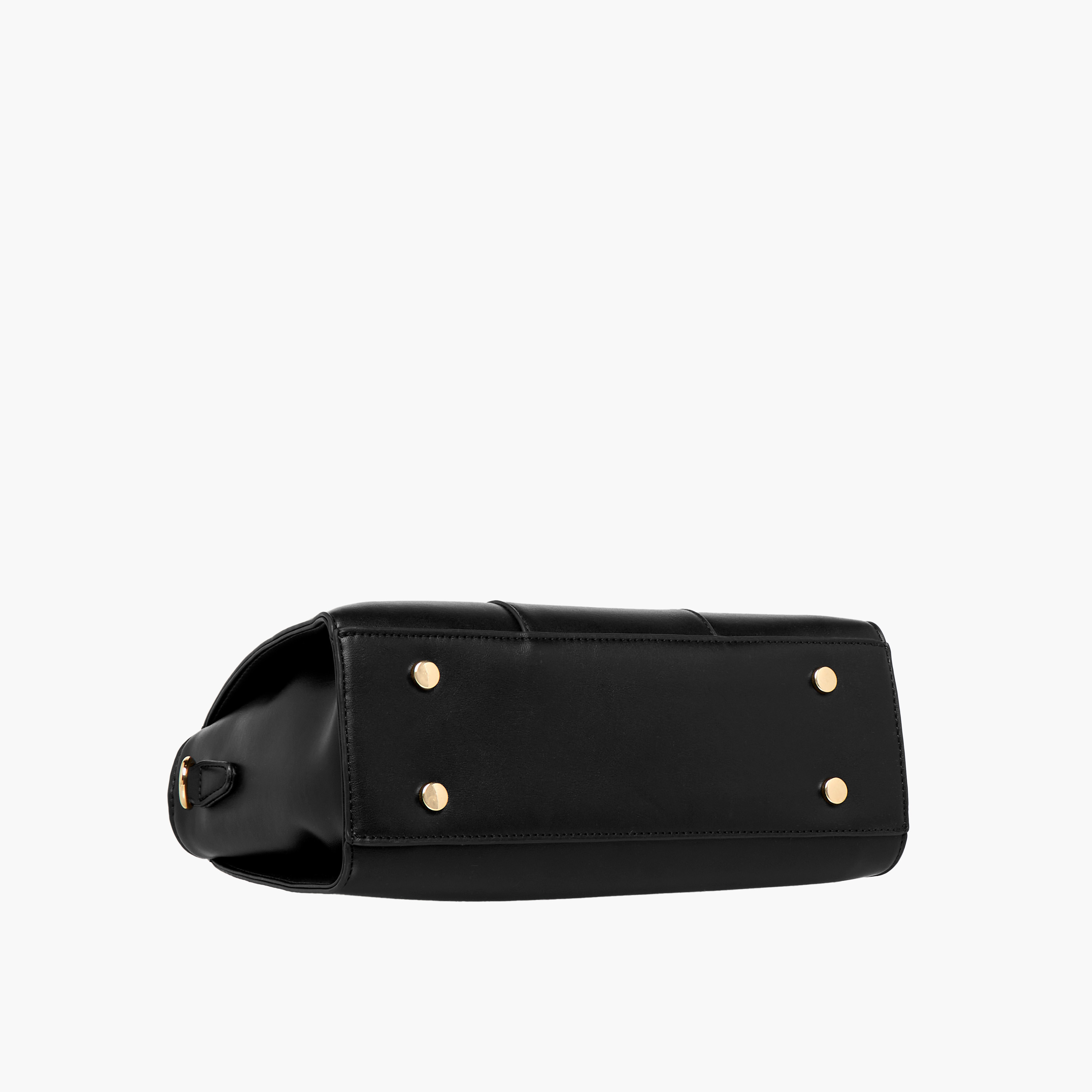 Flora Bella Solid Tote Bag with Detachable Strap and Zip Closure-women-bagsandwallets-handbags-image-8