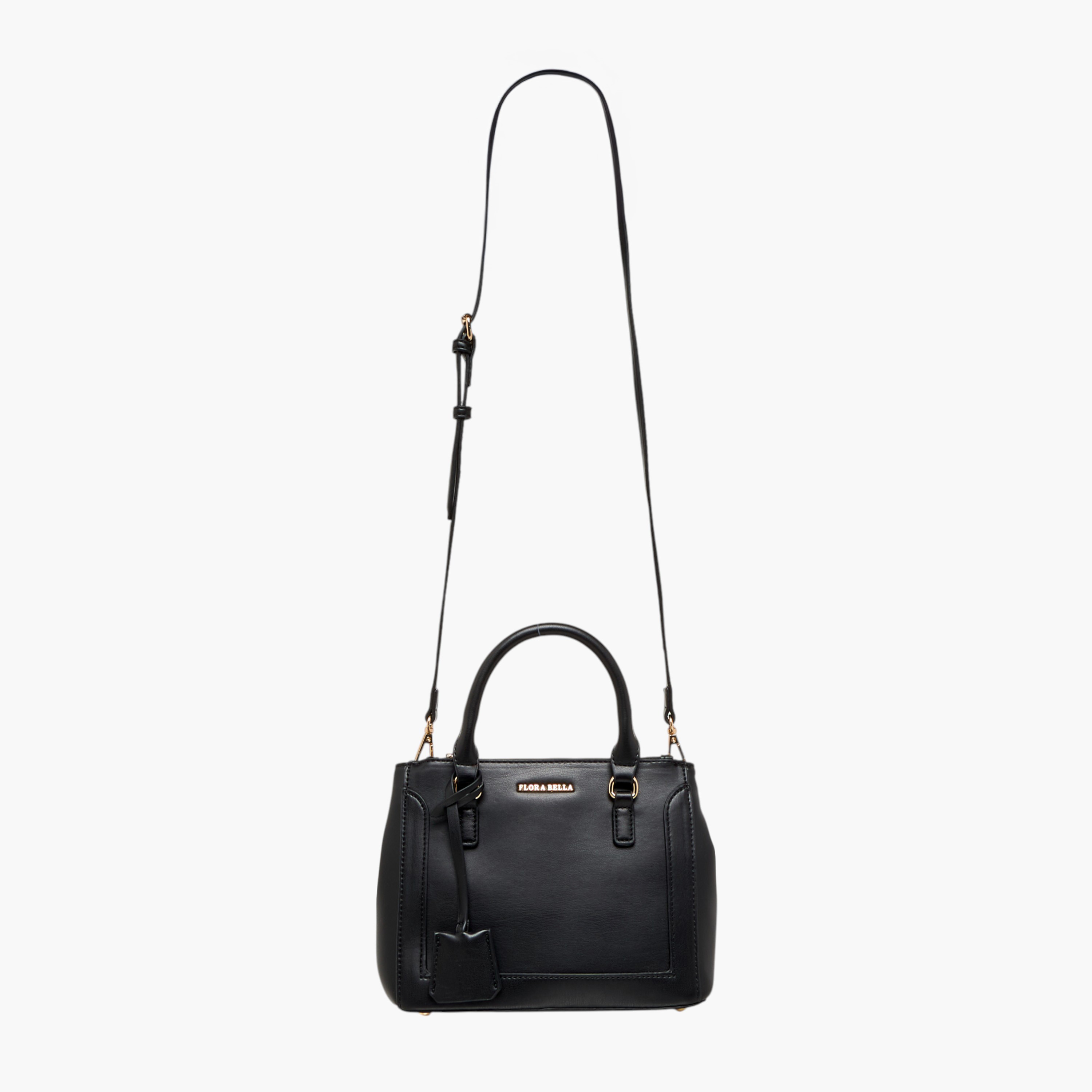 Flora Bella Solid Tote Bag with Top Handles and Detachable Strap-women-bagsandwallets-handbags-image-4