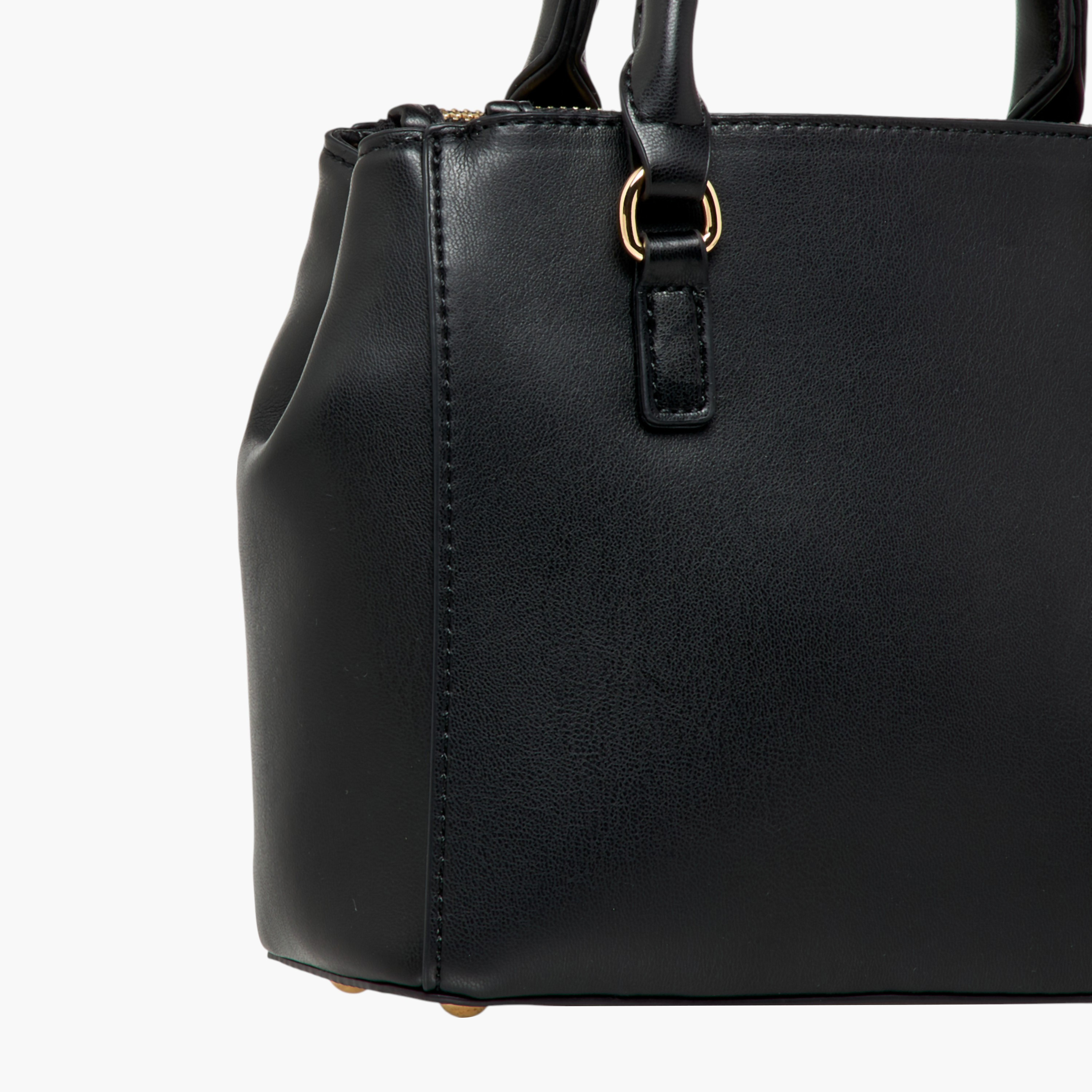 Flora Bella Solid Tote Bag with Top Handles and Detachable Strap-women-bagsandwallets-handbags-image-7