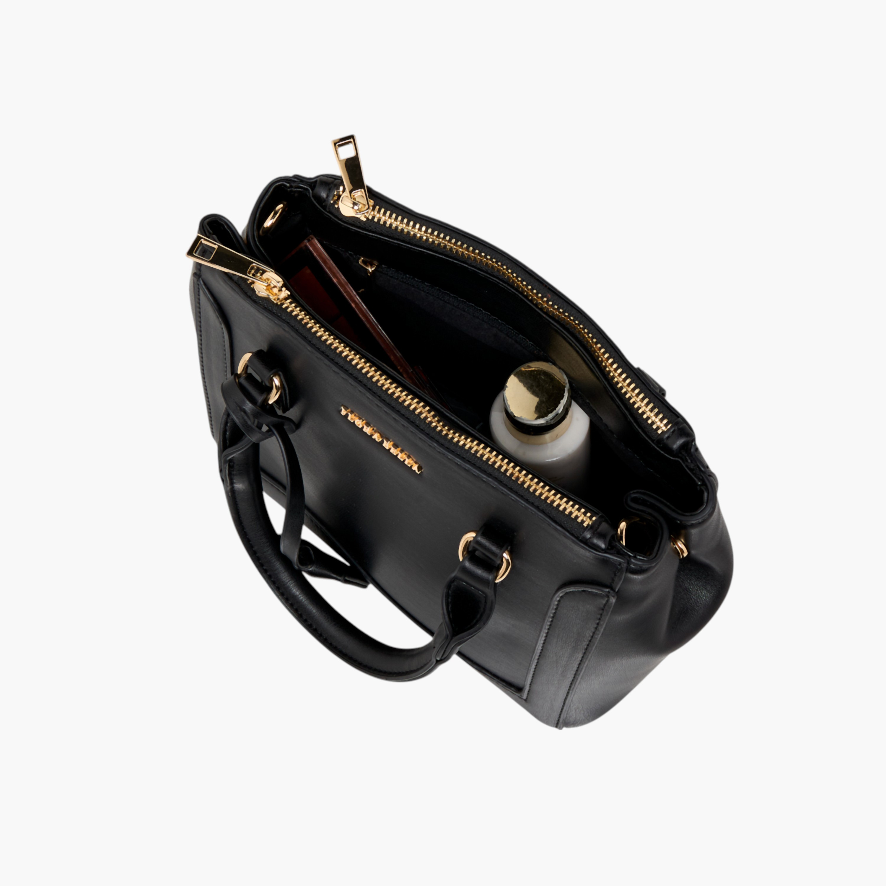 Flora Bella Solid Tote Bag with Top Handles and Detachable Strap-women-bagsandwallets-handbags-image-10