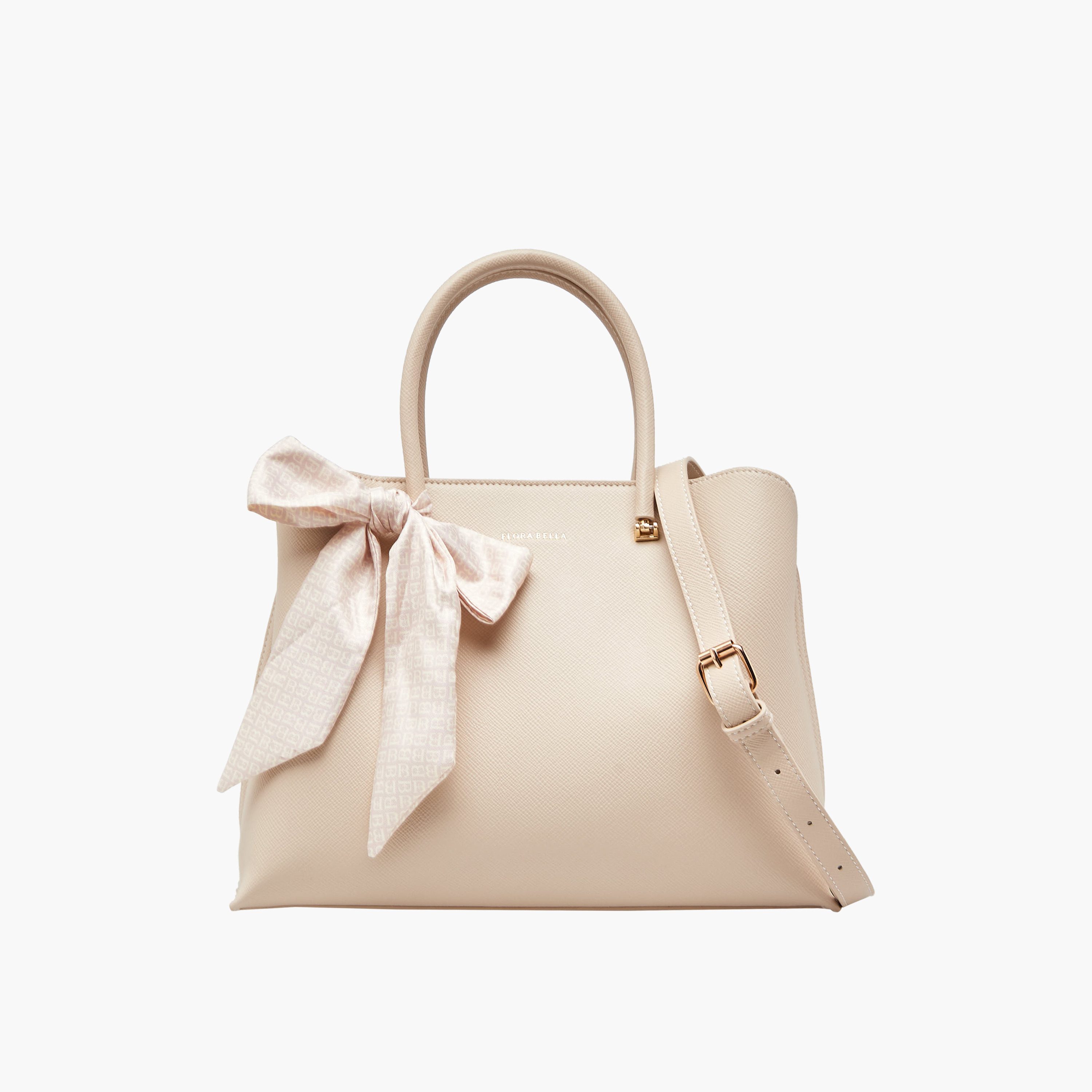شنطة توت بزينة وشاح وبحزام قابل للفصل من فلورا بيلا-women-bagsandwallets-handbags-image-1