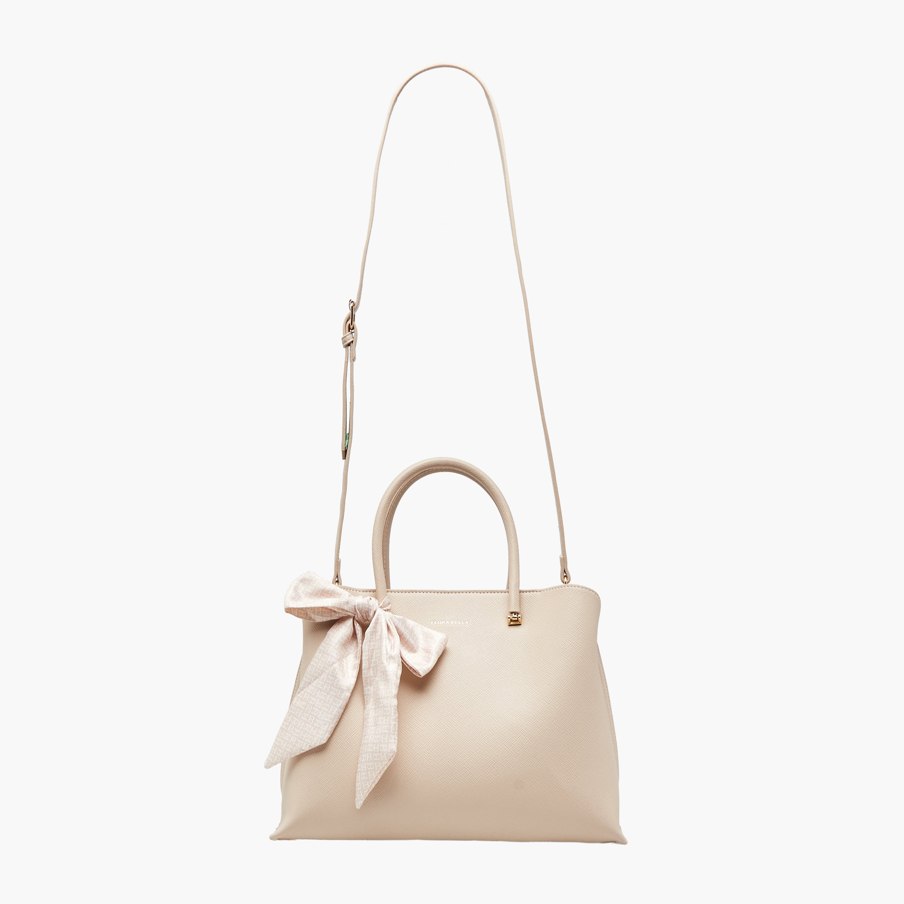 شنطة توت بزينة وشاح وبحزام قابل للفصل من فلورا بيلا-women-bagsandwallets-handbags-image-4