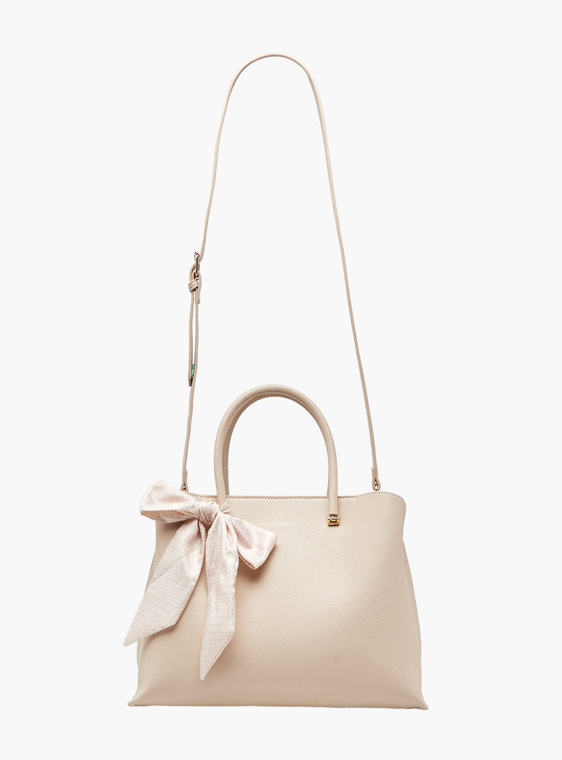 شنطة توت بزينة وشاح وبحزام قابل للفصل من فلورا بيلا-women-bagsandwallets-handbags-image-4