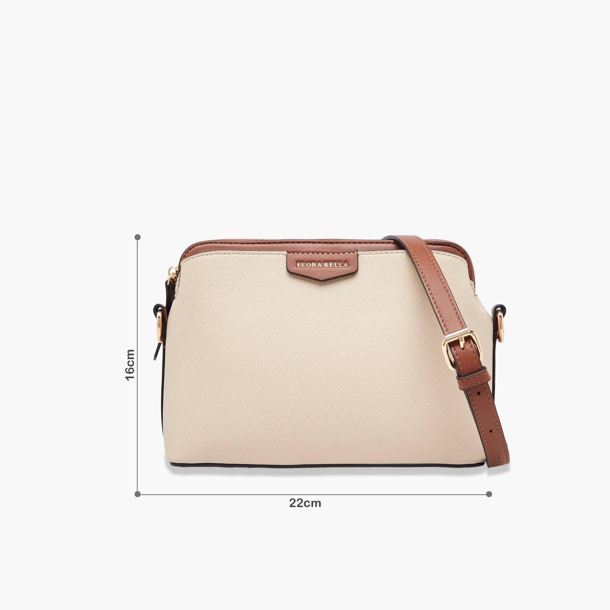 شنطة كروسبودي سادة بحزام قابل للفصل من فلورا بيلا-women-bagsandwallets-handbags-image-2