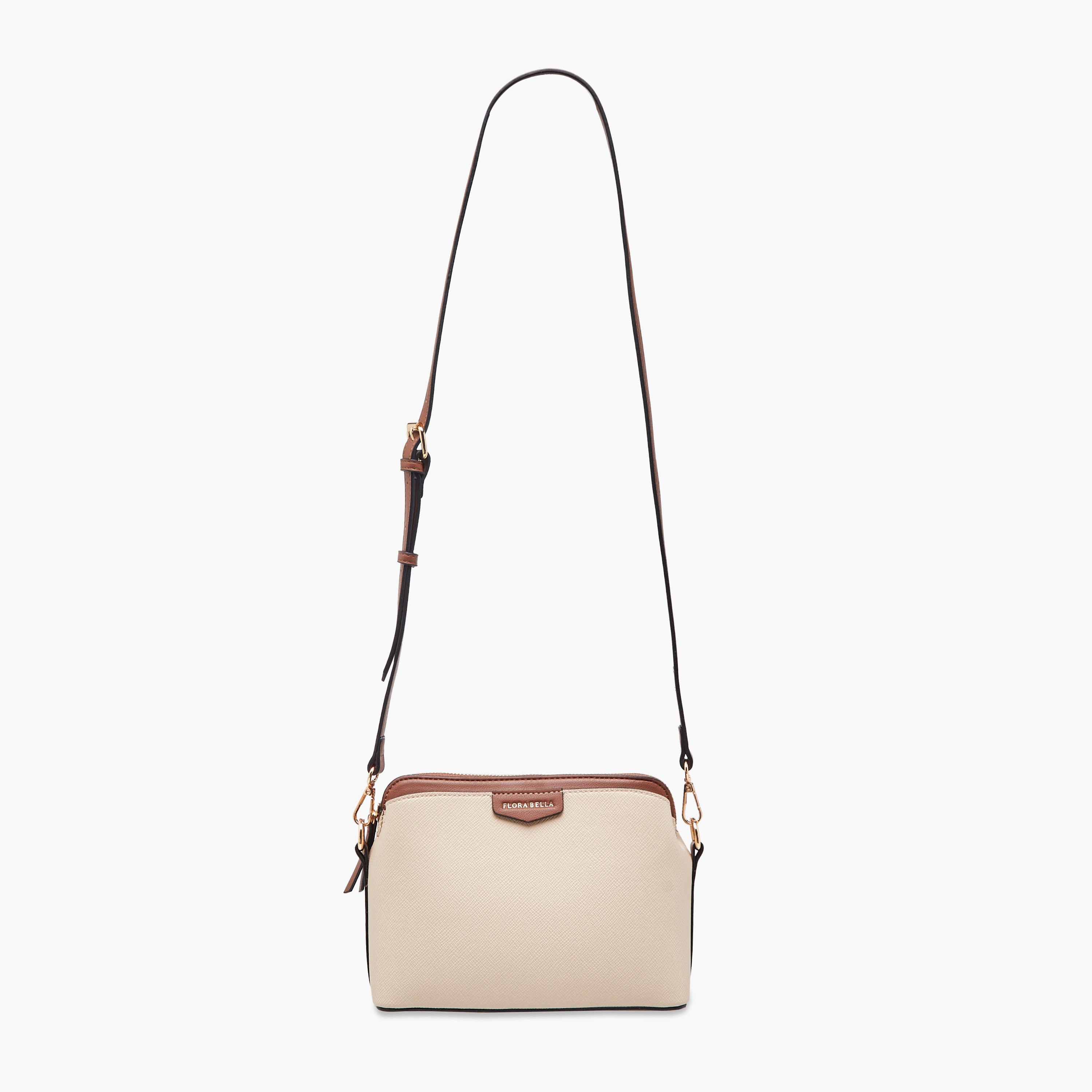 شنطة كروسبودي سادة بحزام قابل للفصل من فلورا بيلا-women-bagsandwallets-handbags-image-4