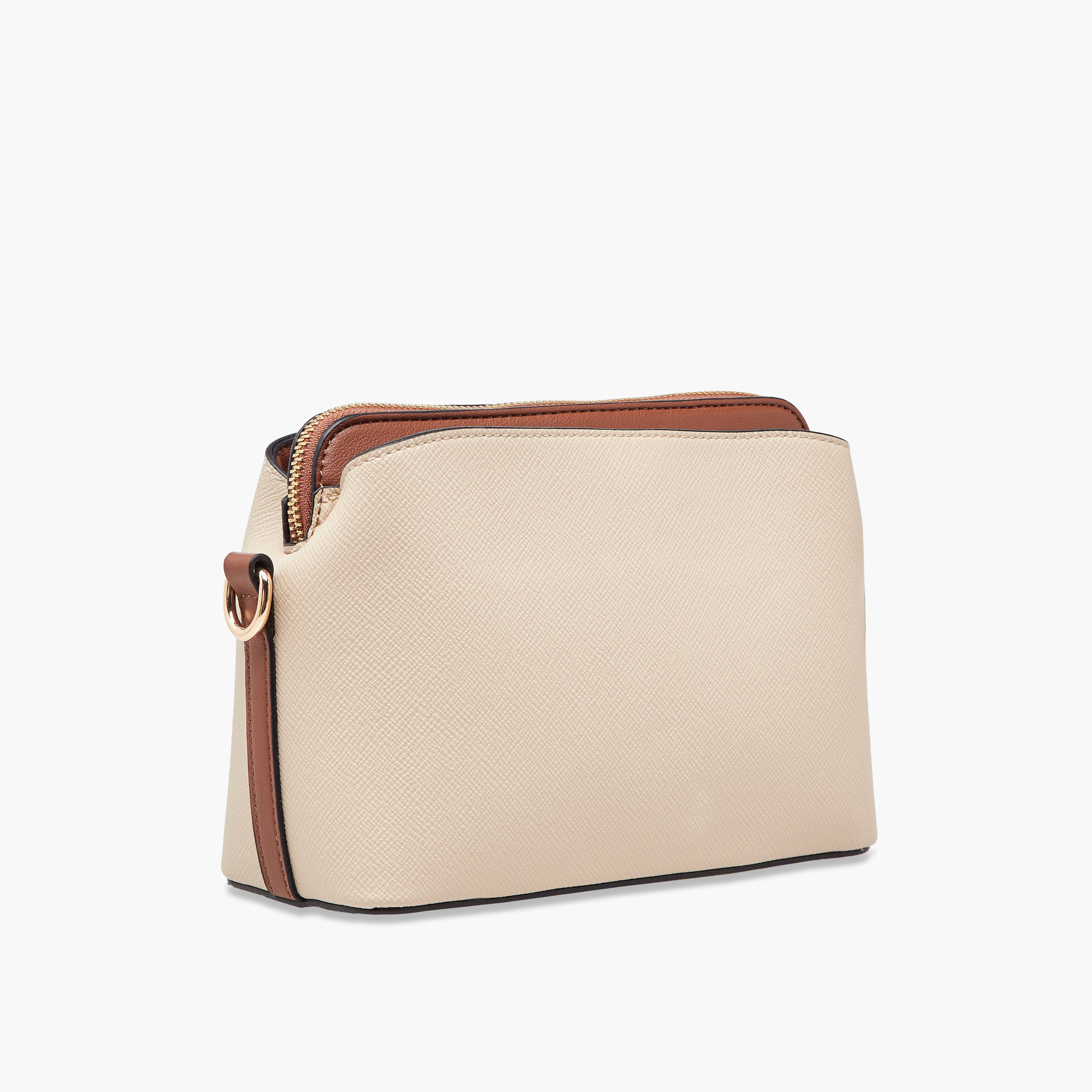 شنطة كروسبودي سادة بحزام قابل للفصل من فلورا بيلا-women-bagsandwallets-handbags-image-5