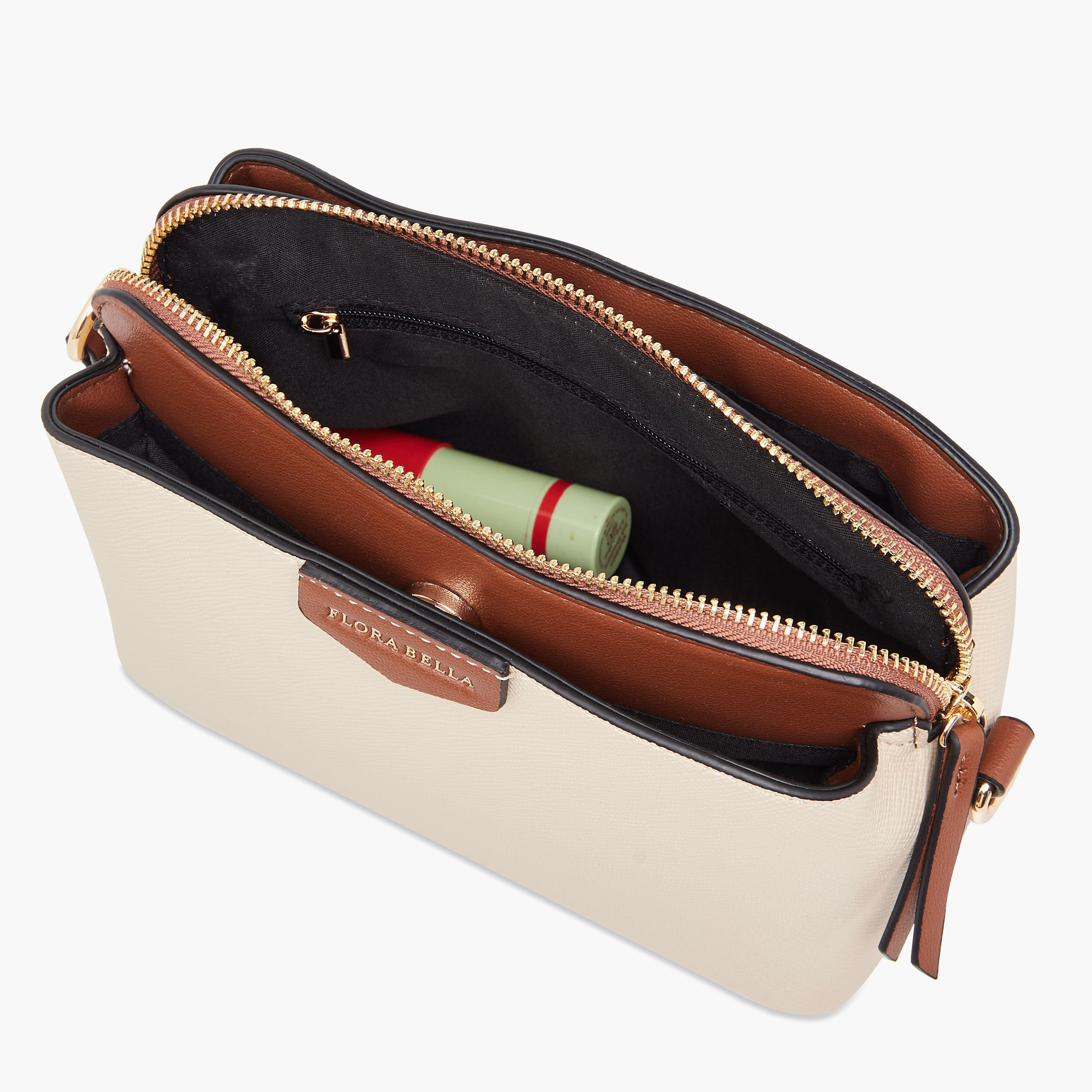شنطة كروسبودي سادة بحزام قابل للفصل من فلورا بيلا-women-bagsandwallets-handbags-image-9