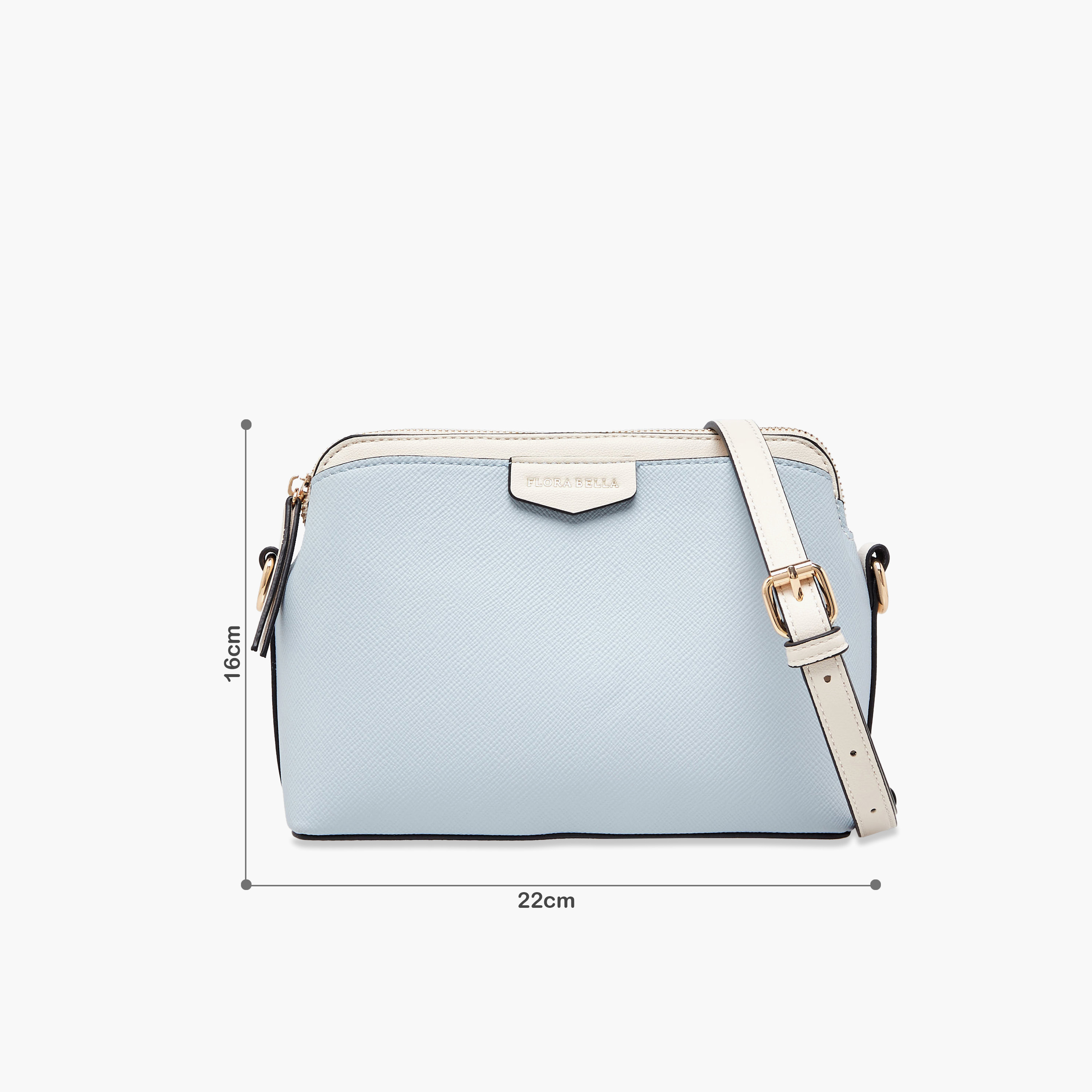 شنطة كروسبودي سادة بحزام قابل للفصل من فلورا بيلا-women-bagsandwallets-handbags-image-2