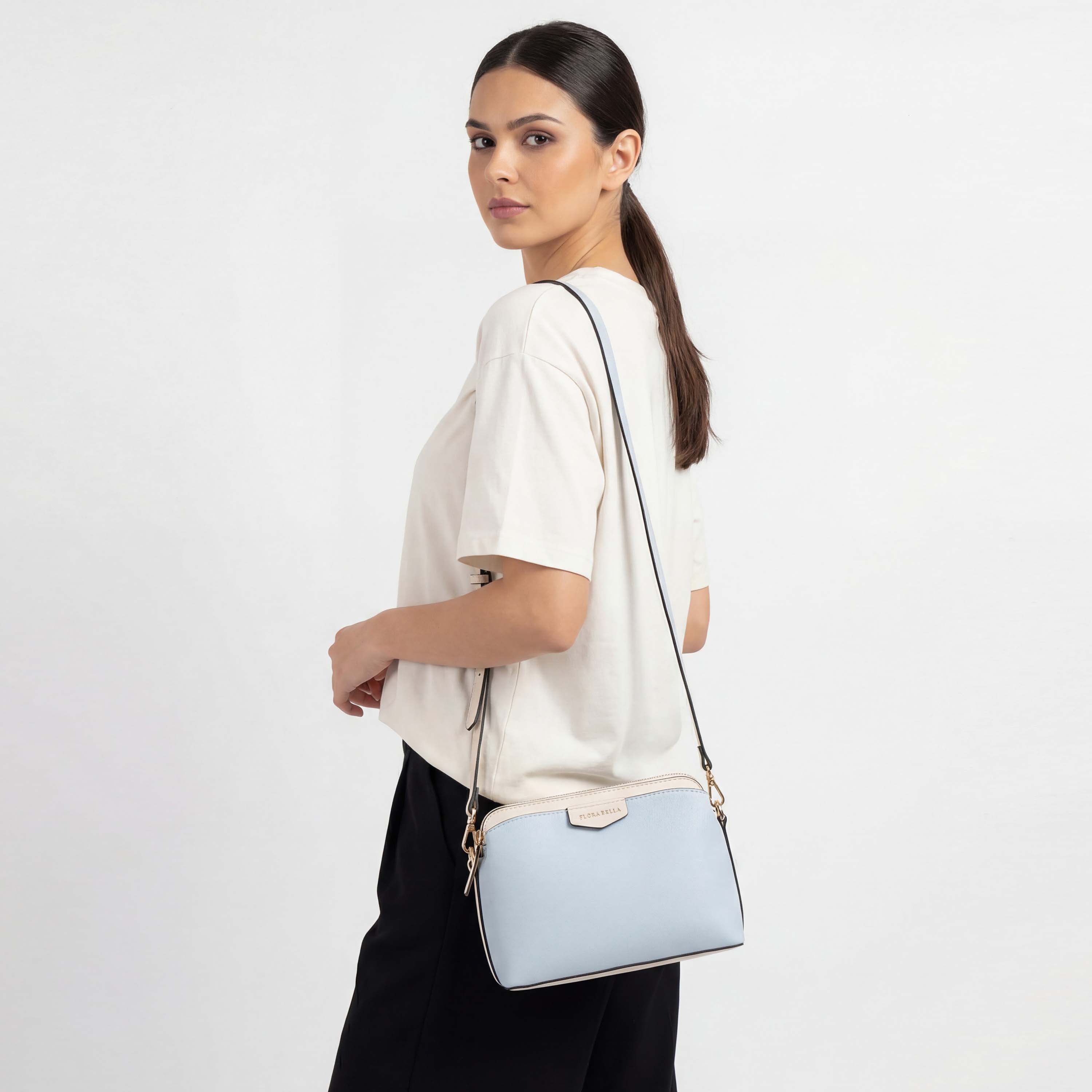 شنطة كروسبودي سادة بحزام قابل للفصل من فلورا بيلا-women-bagsandwallets-handbags-image-3
